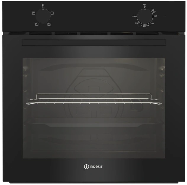 Духовой шкаф Электрический Indesit IFE 2420 BL черный — фото 1
