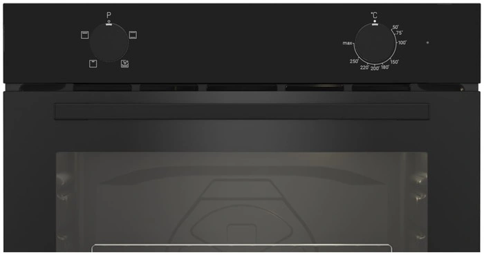 Духовой шкаф Электрический Indesit IFE 2420 BL черный — миниатюра 2