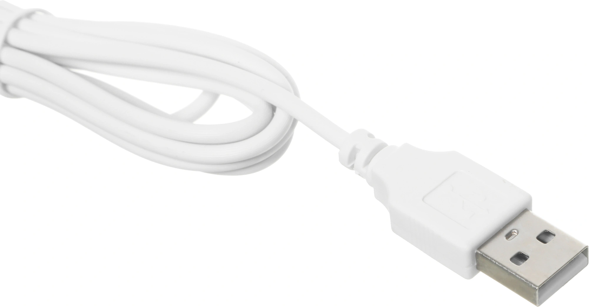 Клавиатура Acer OKW301 белый USB Multimedia (ZL.KBDCC.01B) кабель 1.8м — миниатюра 8