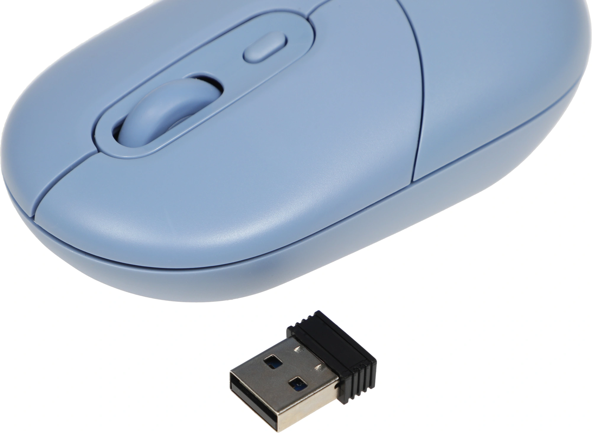 Мышь Acer OMR301 синий оптическая 1600dpi беспров. BT/Radio USB 4but (ZL.MCECC.01S) — миниатюра 8