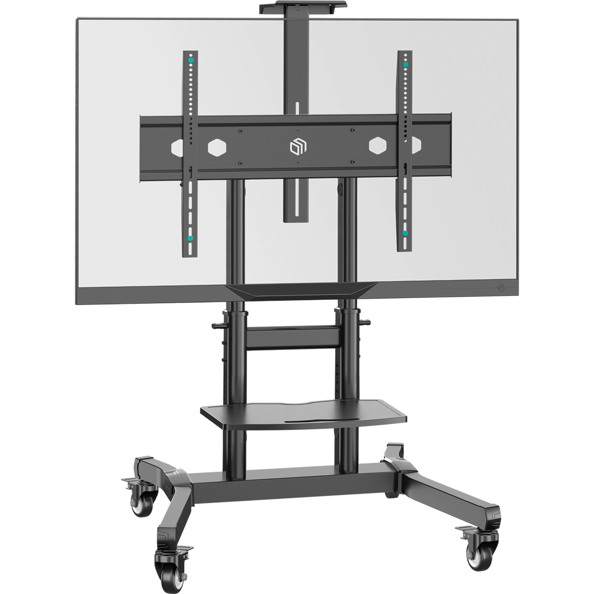 Стойка для телевизора Onkron TS1891 черный 50"-90" макс.100кг напольный мобильный — миниатюра 2