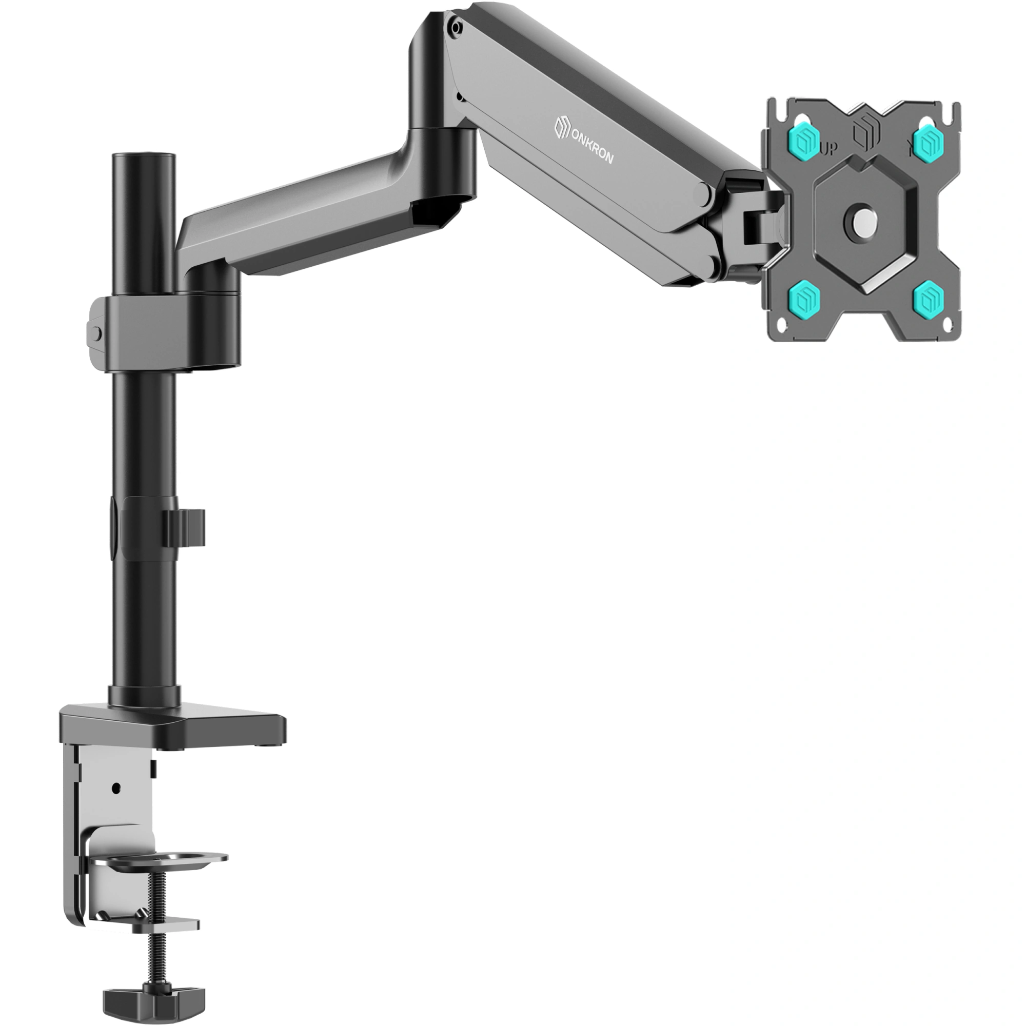 Кронштейн для мониторов Onkron G75 черный 13"-34" макс.12кг настольный поворот и наклон — фото 1