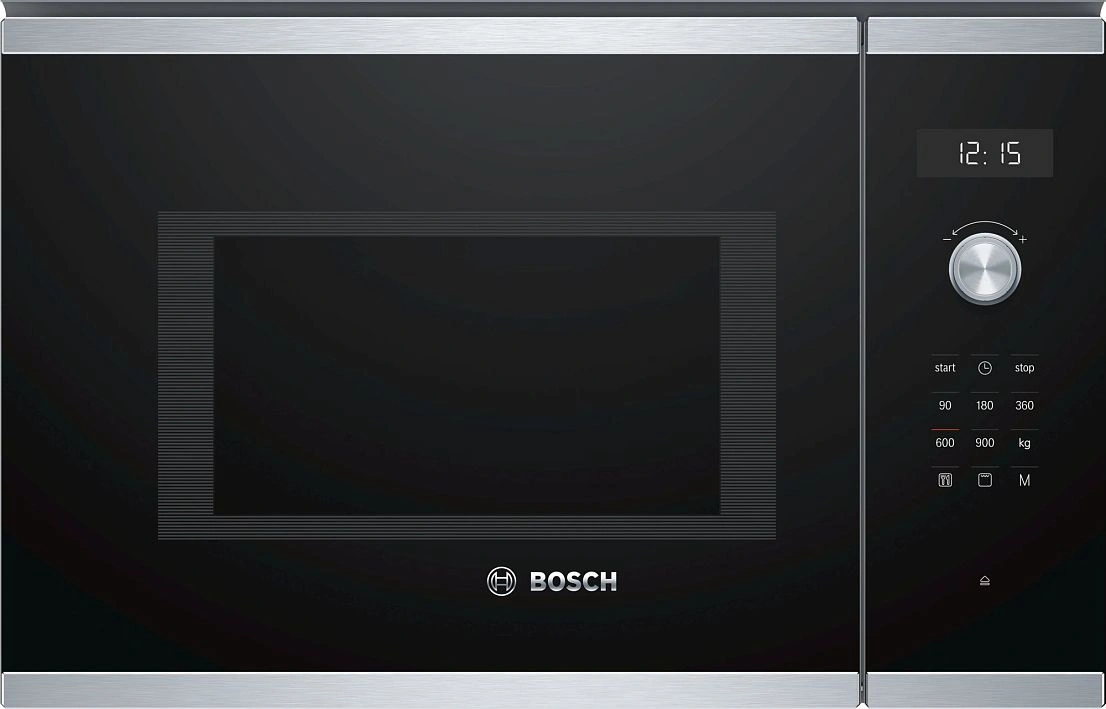 Микроволновая печь Bosch BEL554MS0 25л. 900Вт черный/нержавеющая сталь (встраиваемая)