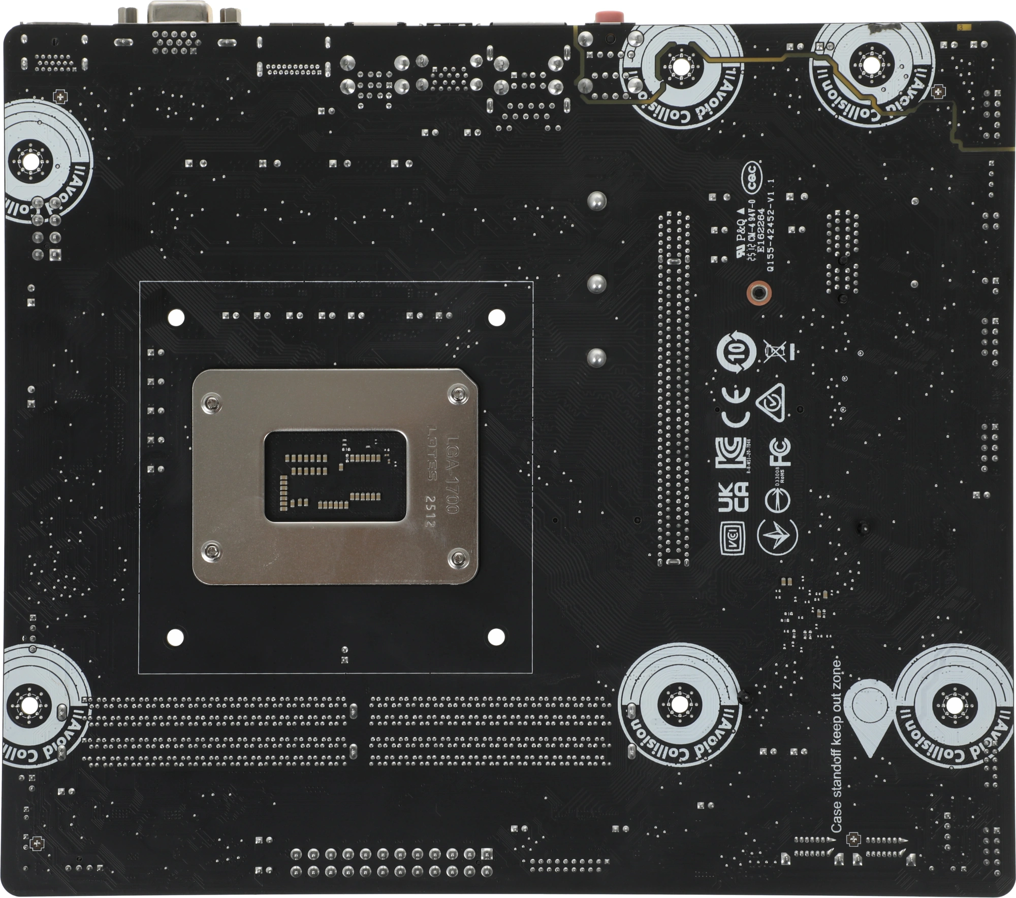 Материнская плата MSI PRO H610M-G Soc-1700 Intel H610 2xDDR5 mATX AC`97 8ch(7.1) GbLAN+VGA+HDMI+DP — миниатюра 10