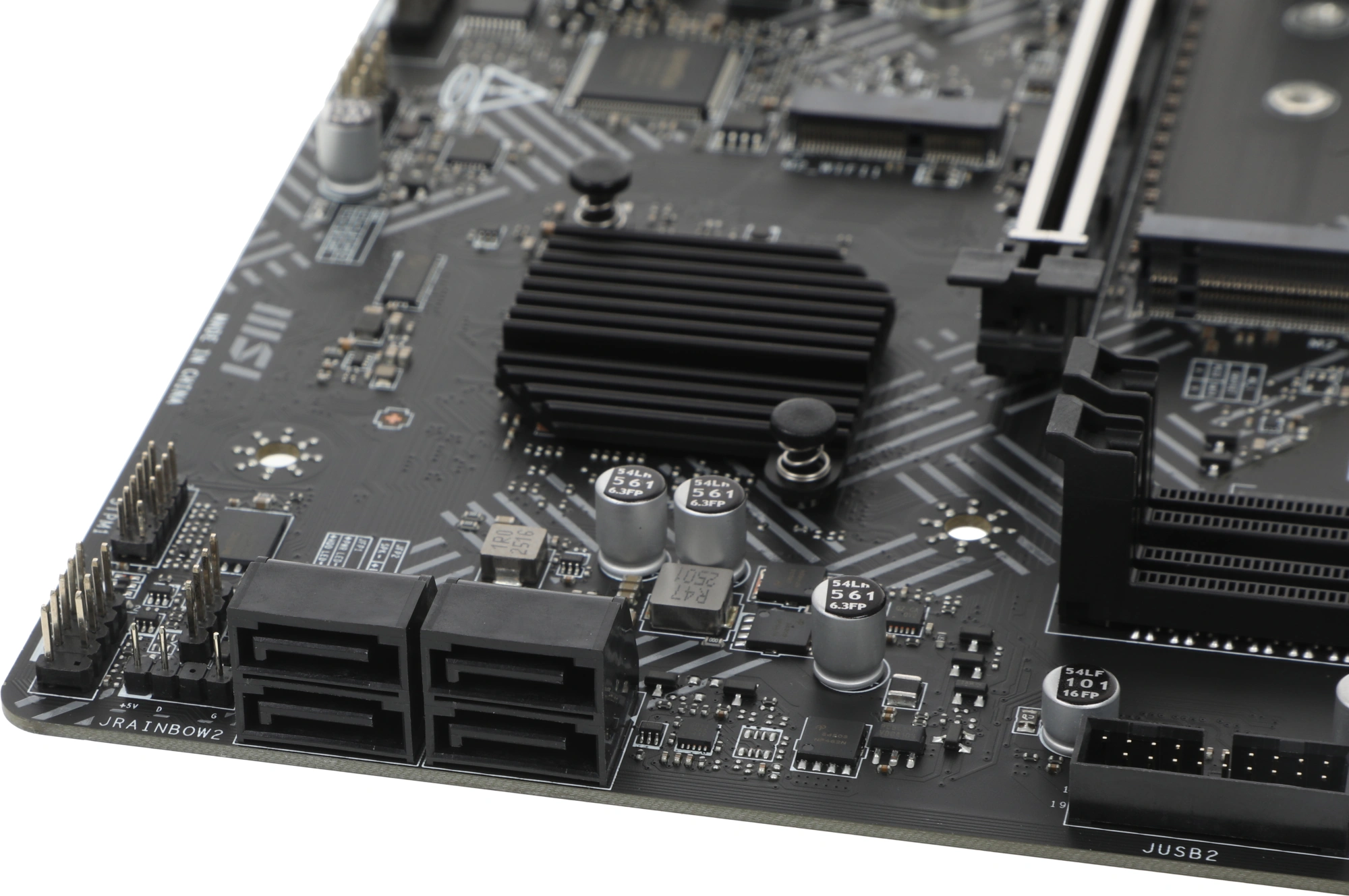Материнская плата MSI PRO H610M-G Soc-1700 Intel H610 2xDDR5 mATX AC`97 8ch(7.1) GbLAN+VGA+HDMI+DP — миниатюра 4