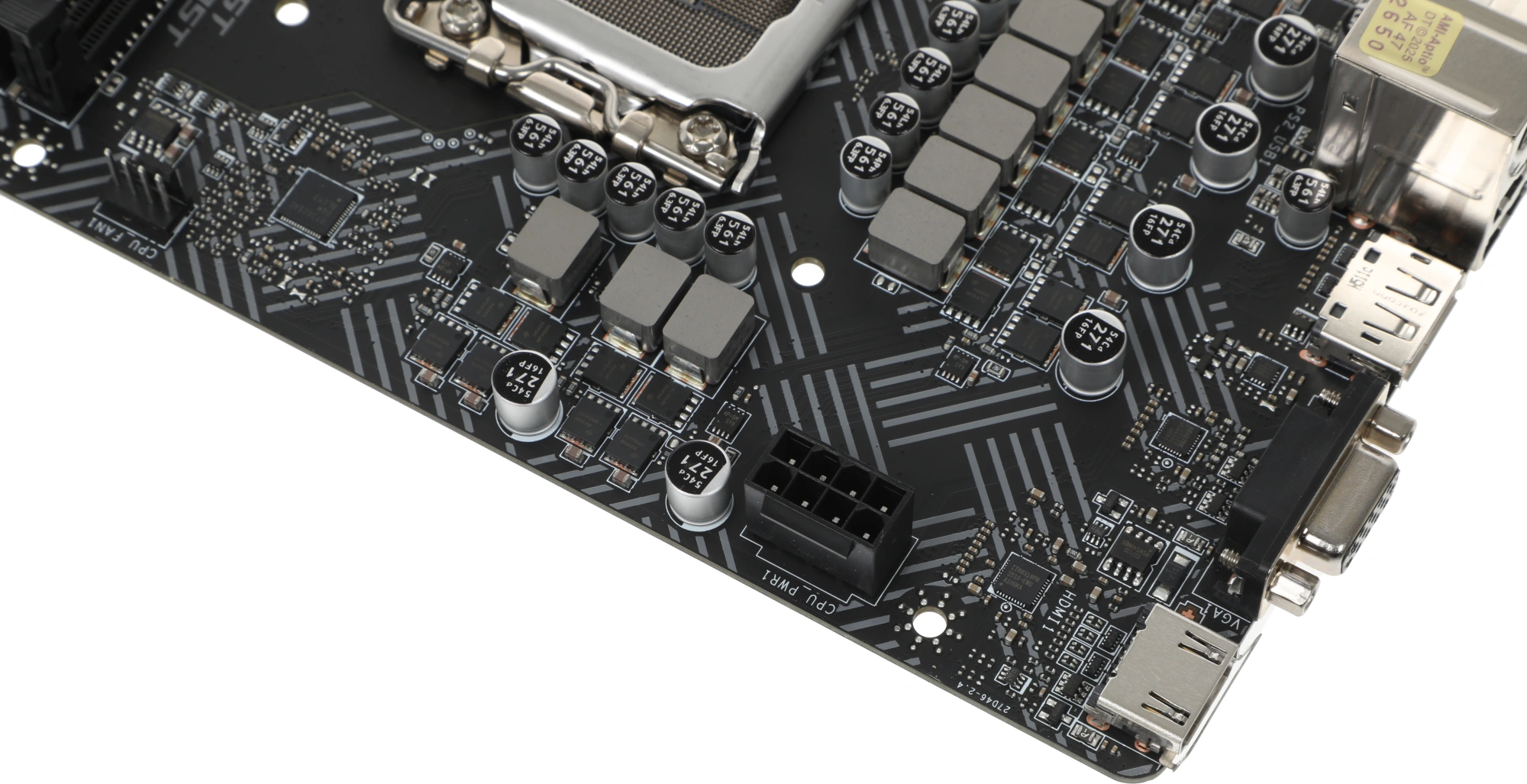 Материнская плата MSI PRO H610M-G Soc-1700 Intel H610 2xDDR5 mATX AC`97 8ch(7.1) GbLAN+VGA+HDMI+DP — миниатюра 6