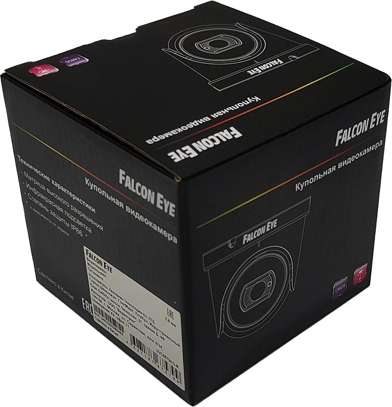 Камера видеонаблюдения IP Falcon Eye FE-ID4-30 2.8-2.8мм цв. корп.:белый — миниатюра 8