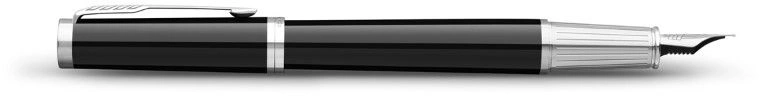 Ручка перьев. Parker Ingenuity Core F570 (2181994) Black СT F сталь нержавеющая подар.кор. — миниатюра 2
