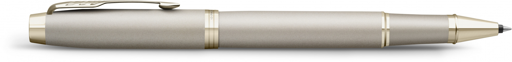 Ручка роллер Parker IM Monochrome T328 (2172955) Champagne PVD F черн. черн. подар.кор. — миниатюра 9