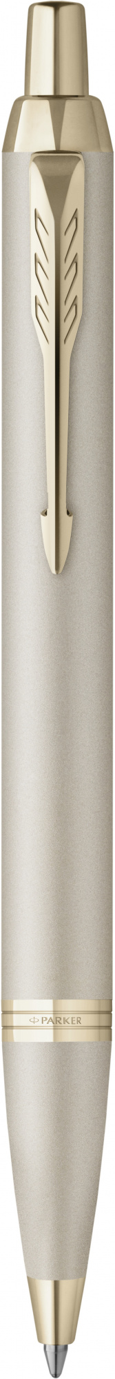 Ручка шариков. Parker IM Monochrome K328 (2172956) Champagne PVD M син. черн. подар.кор. — миниатюра 9