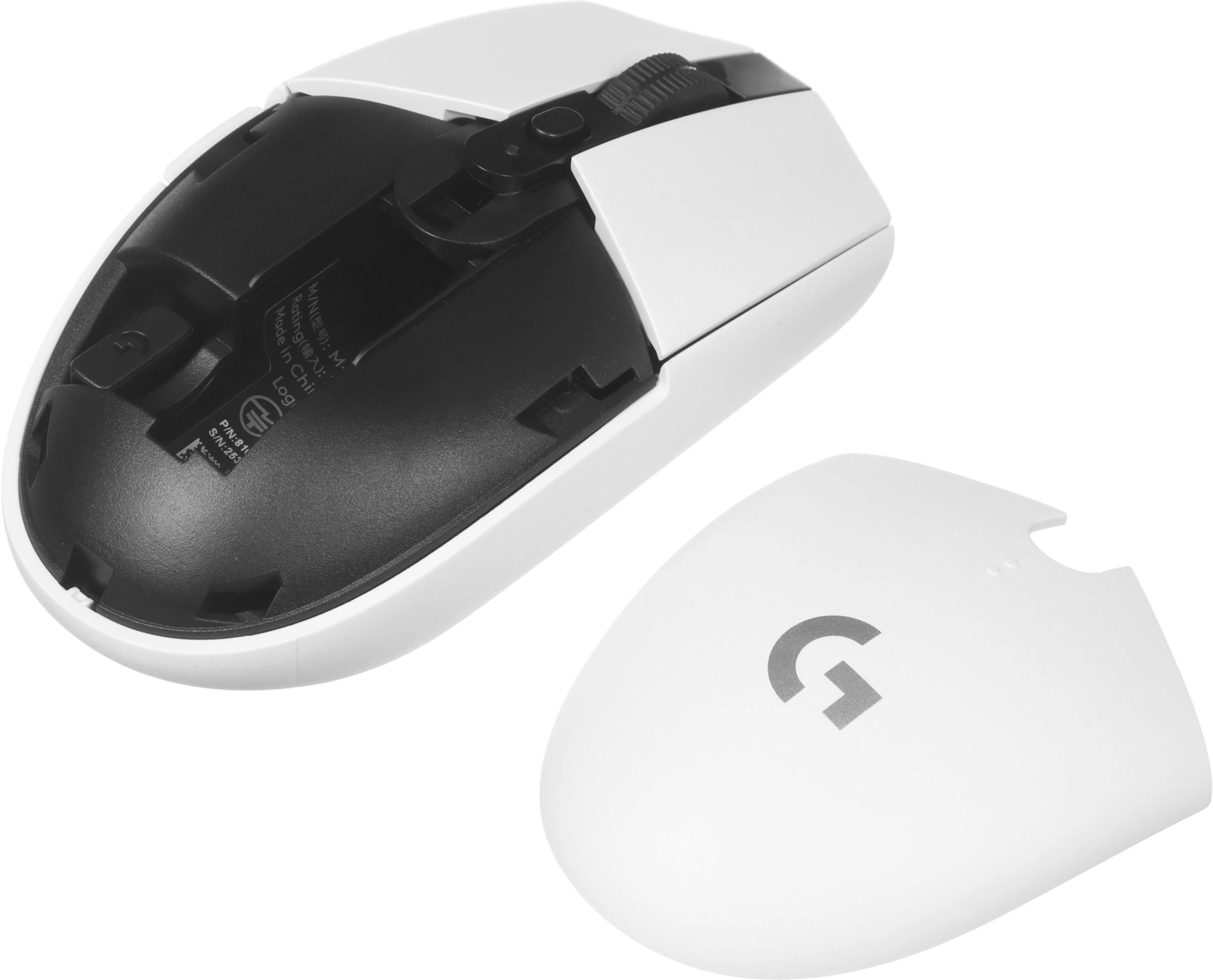 Мышь Logitech G304 Lightspeed белый оптическая 12000dpi беспров. USB 5but (910-005295) — миниатюра 13