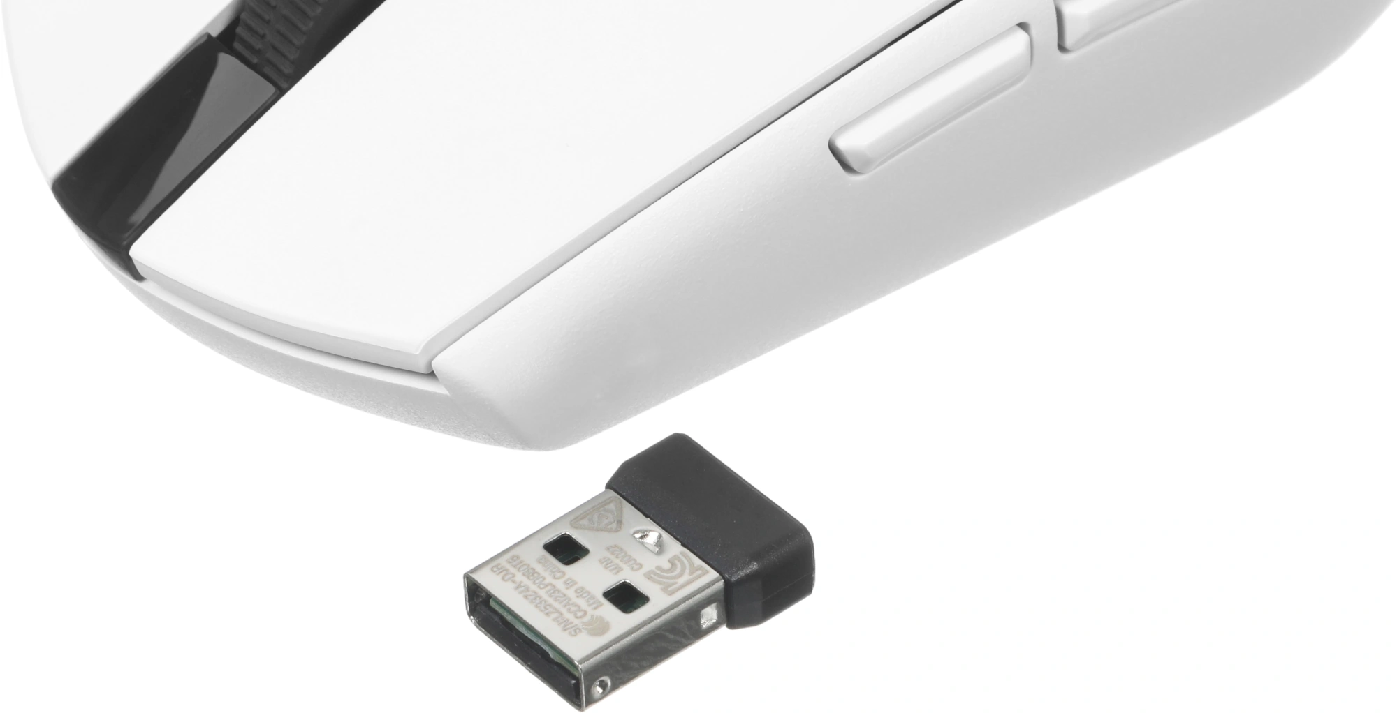 Мышь Logitech G304 Lightspeed белый оптическая 12000dpi беспров. USB 5but (910-005295) — миниатюра 14