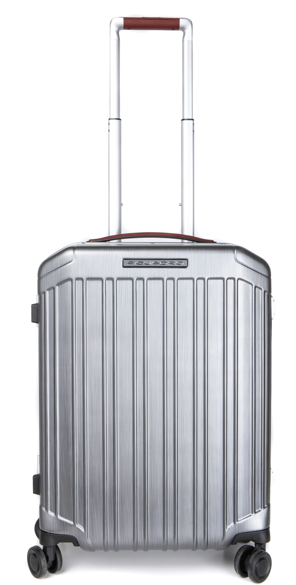 Чемодан Piquadro PQ-LM (BV4425PQLM/NCU) 40x55x20см 37л. 3.46кг. поликарбонат/натур.кожа темно-серый — миниатюра 14