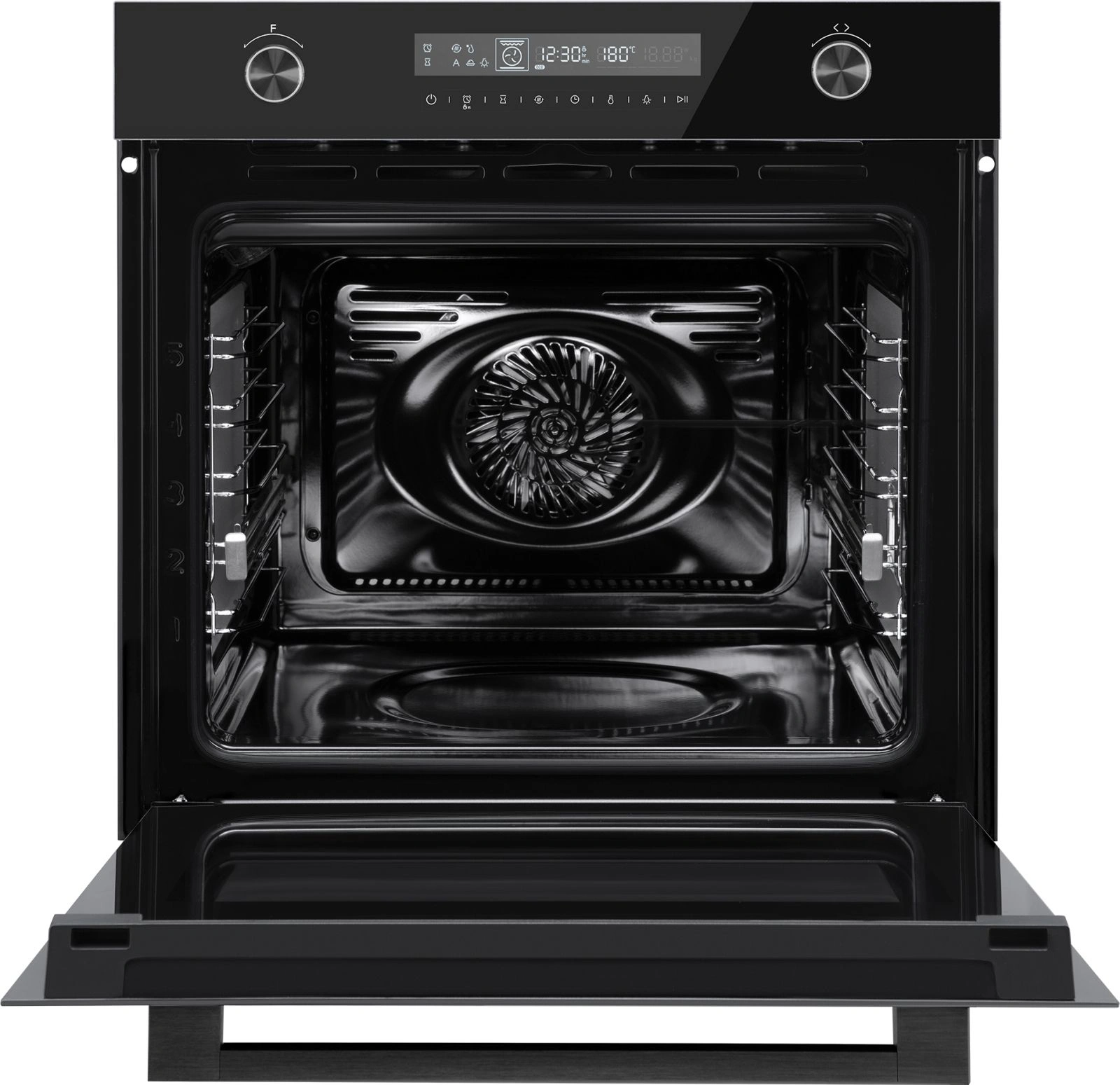 Духовой шкаф Электрический Weissgauff EOM 751 PDB Black Edition черный — миниатюра 6
