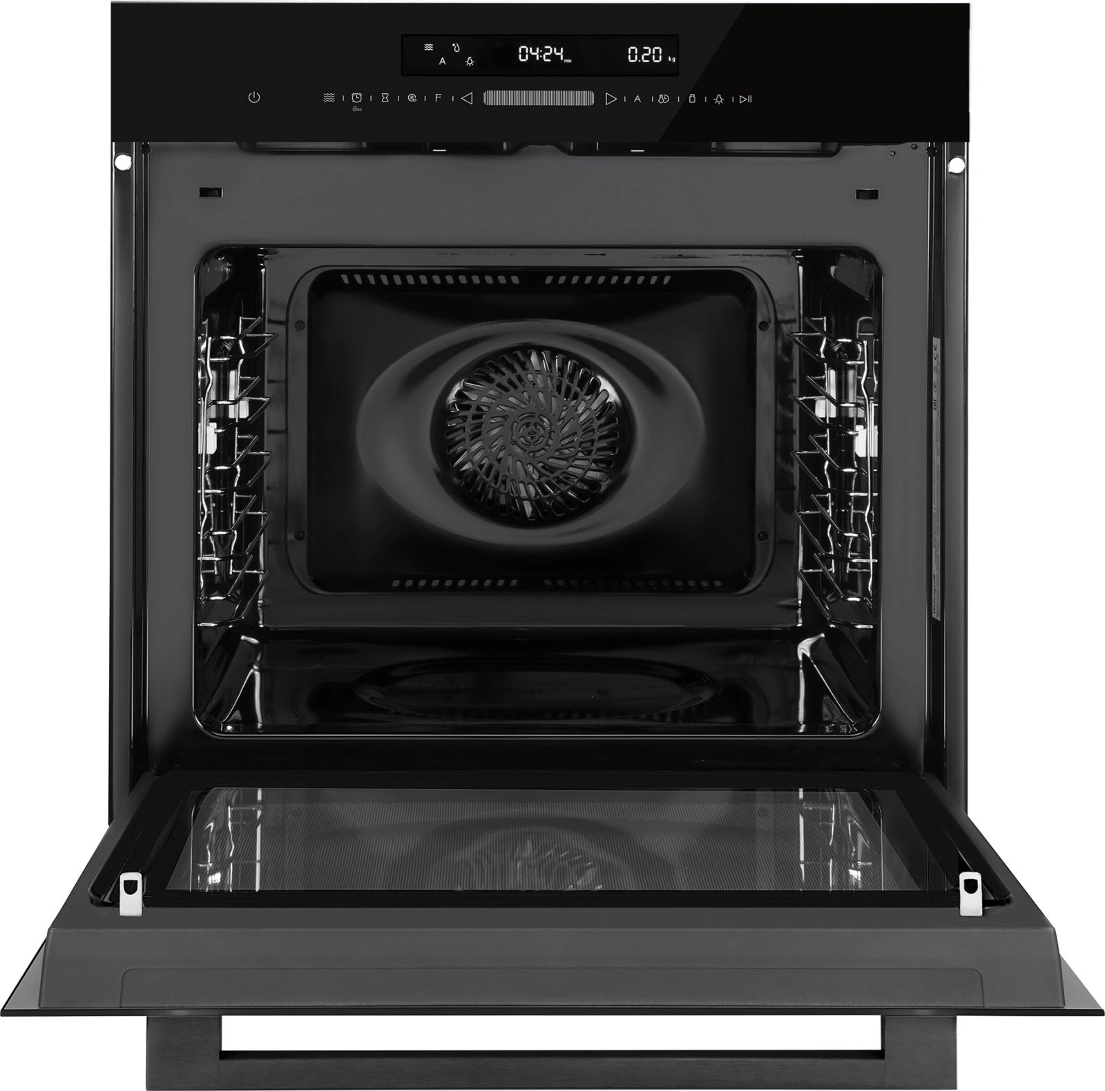 Духовой шкаф Электрический Weissgauff EOM 991 SB Black Edition черный — миниатюра 3