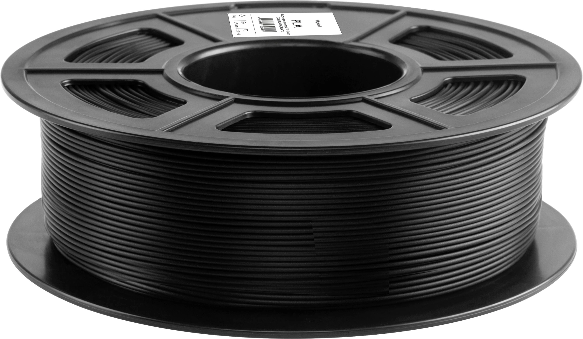 Пластик для принтера 3D Cactus CS-3D-PLA-1KG-BLACK PLA d1.75мм 1кг L326м 1цв. — миниатюра 2