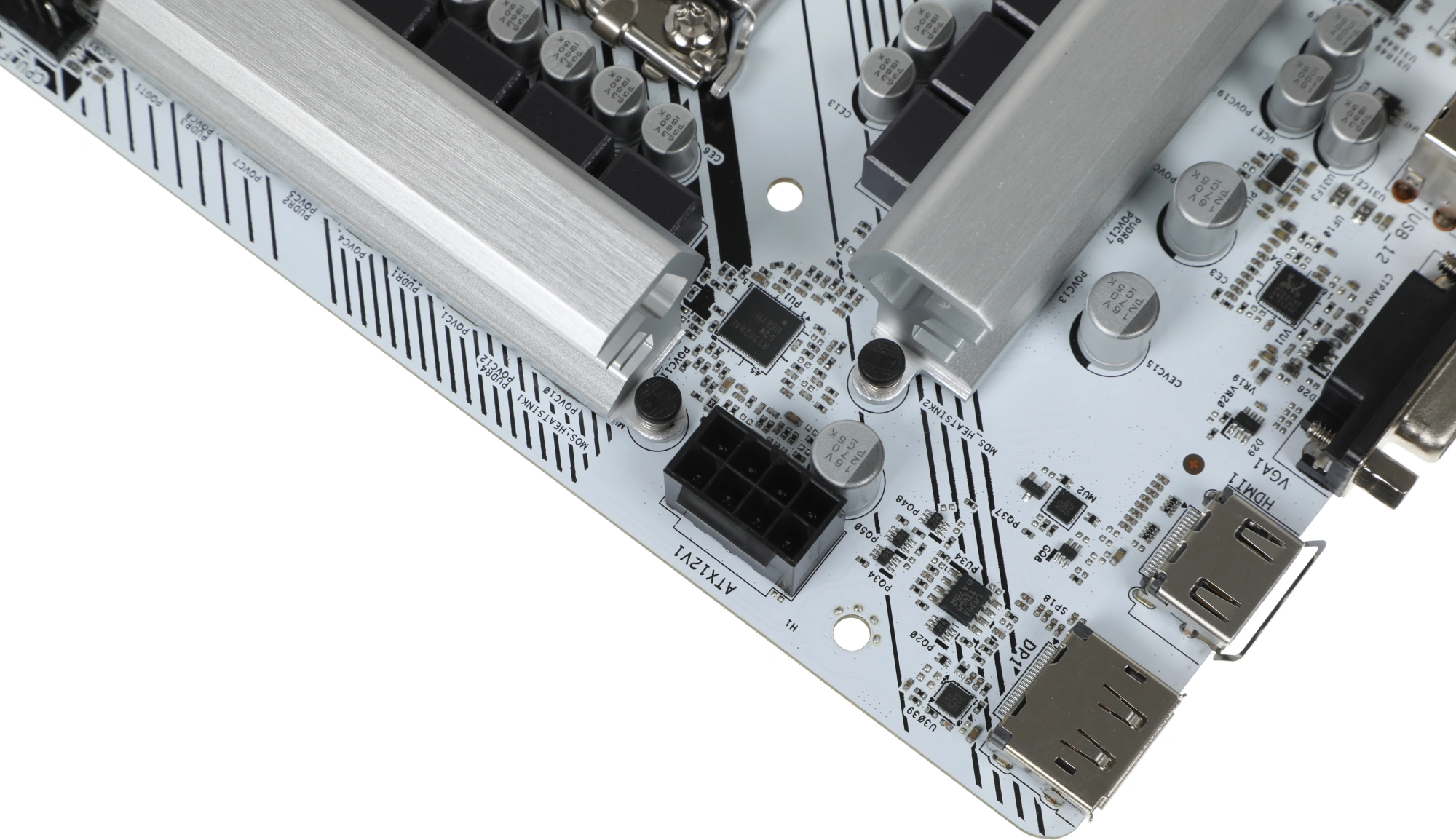 Материнская плата Asrock B760M-HDV/M.2 Soc-1700 Intel B760 2xDDR5 mATX AC`97 8ch(7.1) 2.5Gg RAID+VGA+HDMI+DP — миниатюра 8