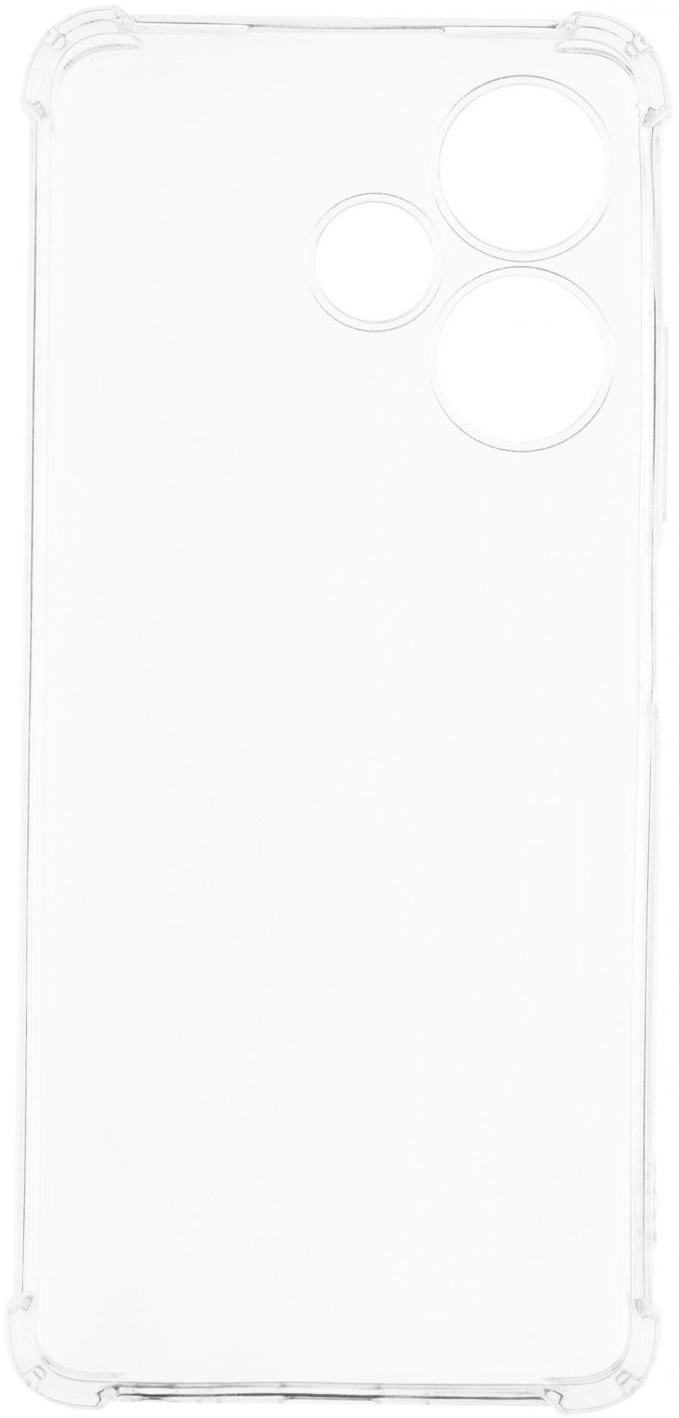 Чехол (клип-кейс) BoraSCO для Infinix Hot 30 Bumper Case прозрачный (72317) — миниатюра 5