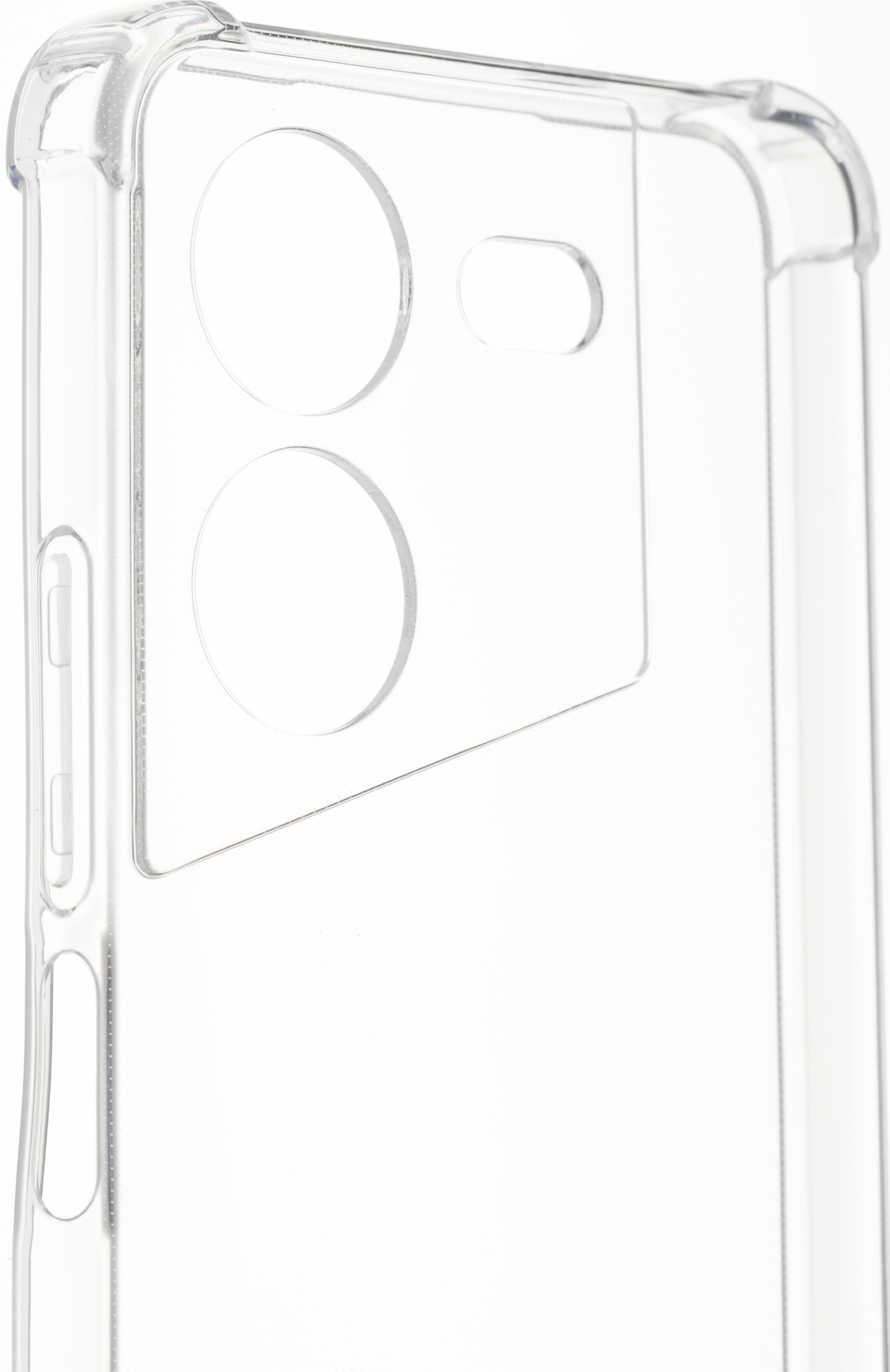 Чехол (клип-кейс) BoraSCO для Tecno Pova 5 Bumper Case прозрачный (72321) — миниатюра 6