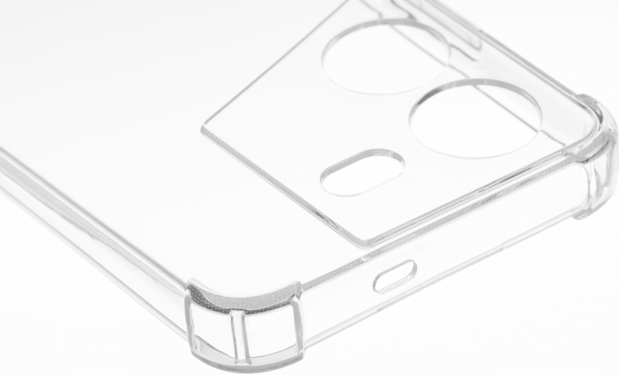Чехол (клип-кейс) BoraSCO для Tecno Pova 5 Bumper Case прозрачный (72321) — миниатюра 8