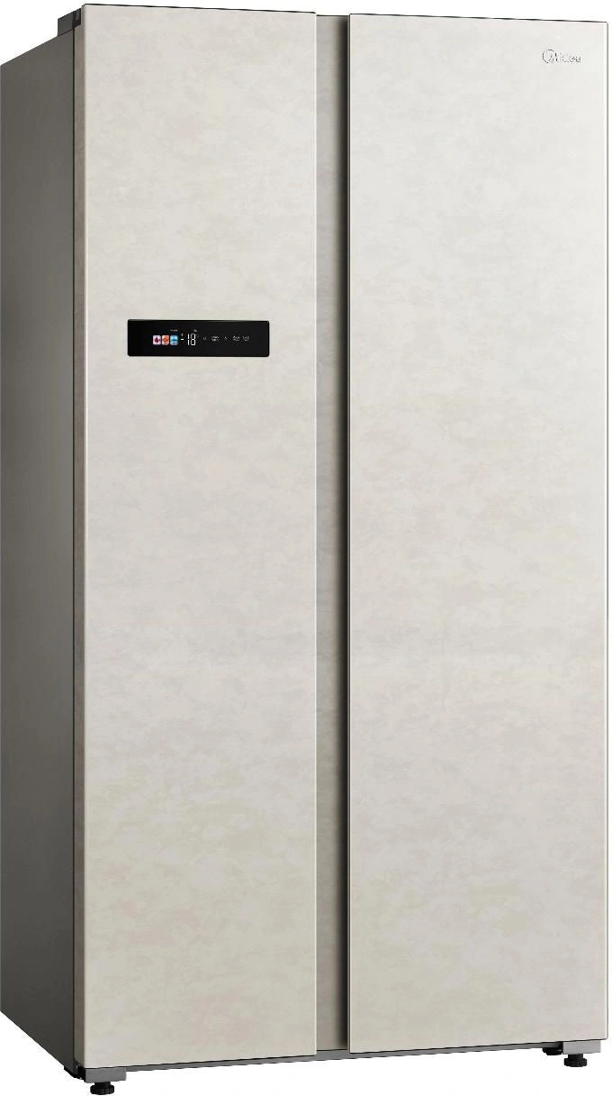 Холодильник Midea MDRS791MIE33 2-хкамерн. бежевый инвертер — миниатюра 3