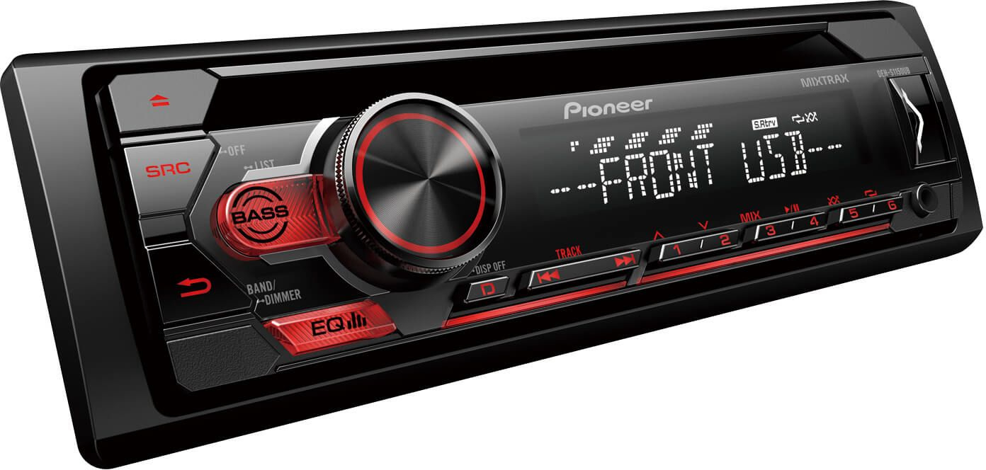 Автомагнитола Pioneer DEH-S1150UB 1DIN 4x50Вт RDS — миниатюра 2