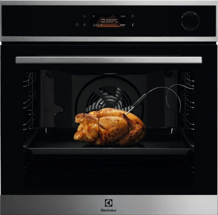 Духовой шкаф Электрический Electrolux EOC8P39WX черный/нержавеющая сталь — фото 1