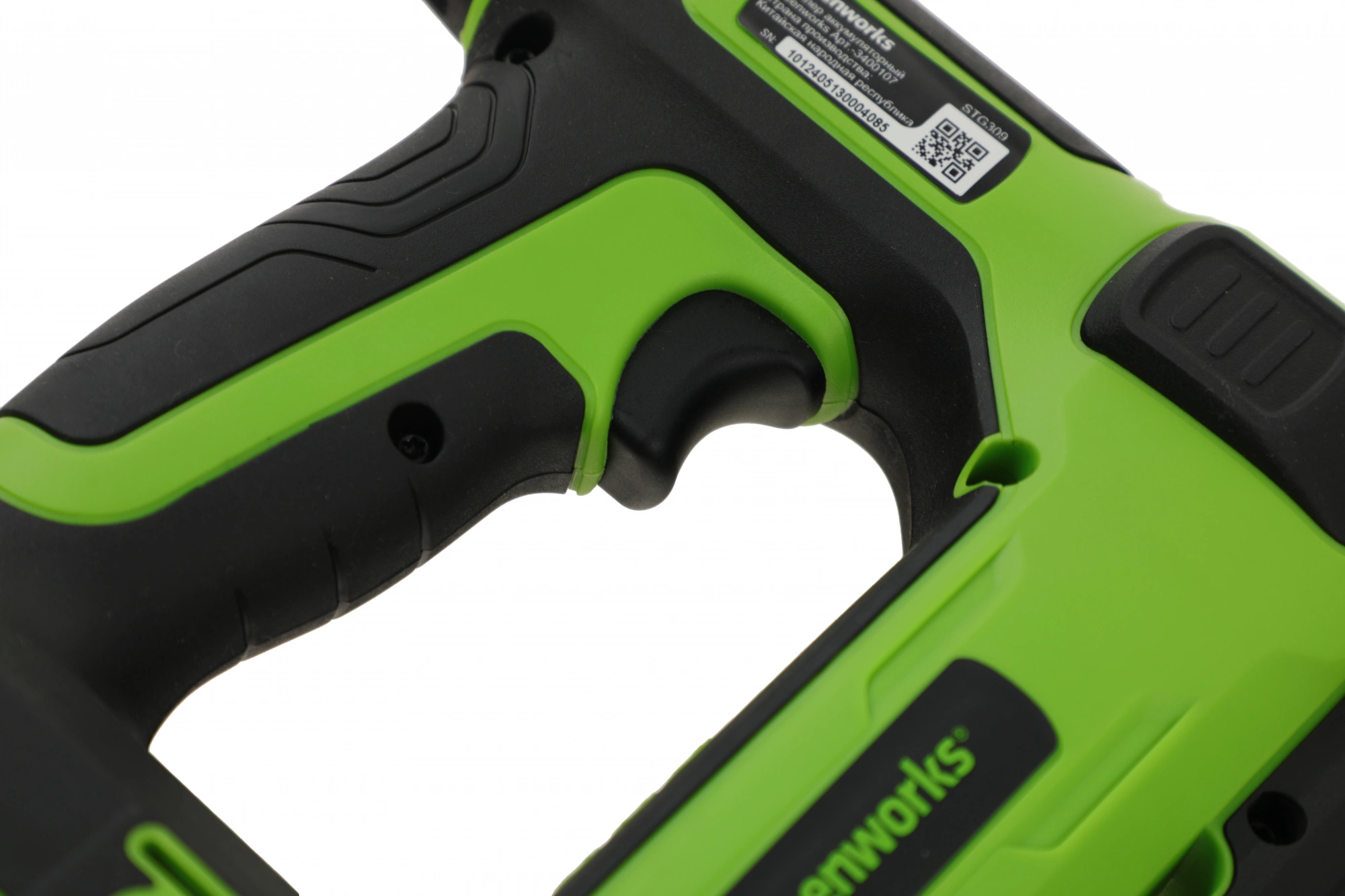 Степлер ручной Greenworks G24CS10 скобы 4/55/90/18GA — миниатюра 5