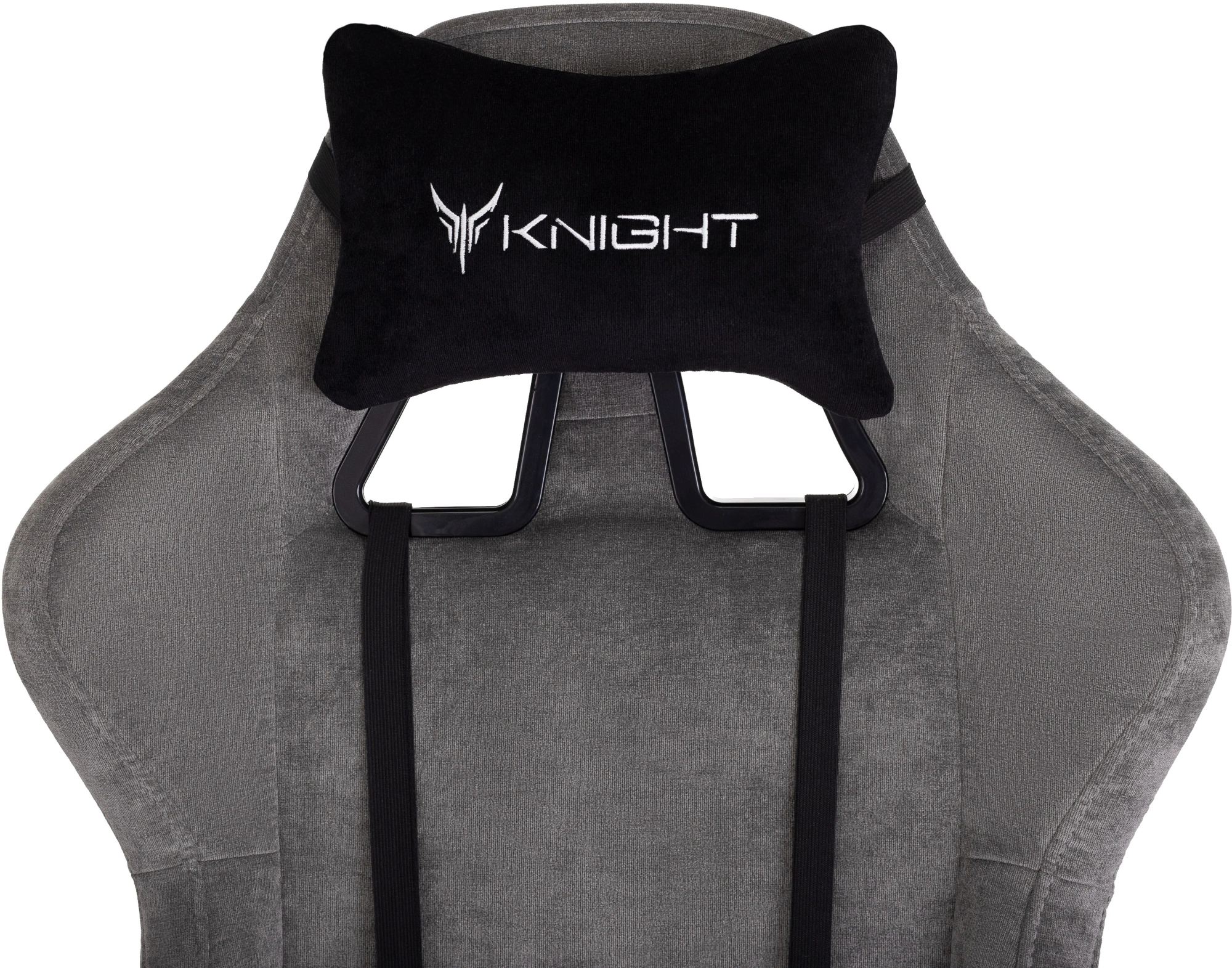 Кресло игровое Knight Terminator серый Light-19 с подголов. крестов. металл — миниатюра 12