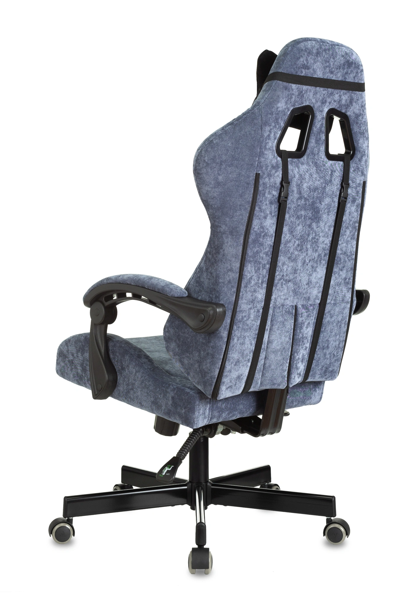 Кресло игровое Knight Terminator синий Light-27 крестов. металл — миниатюра 5