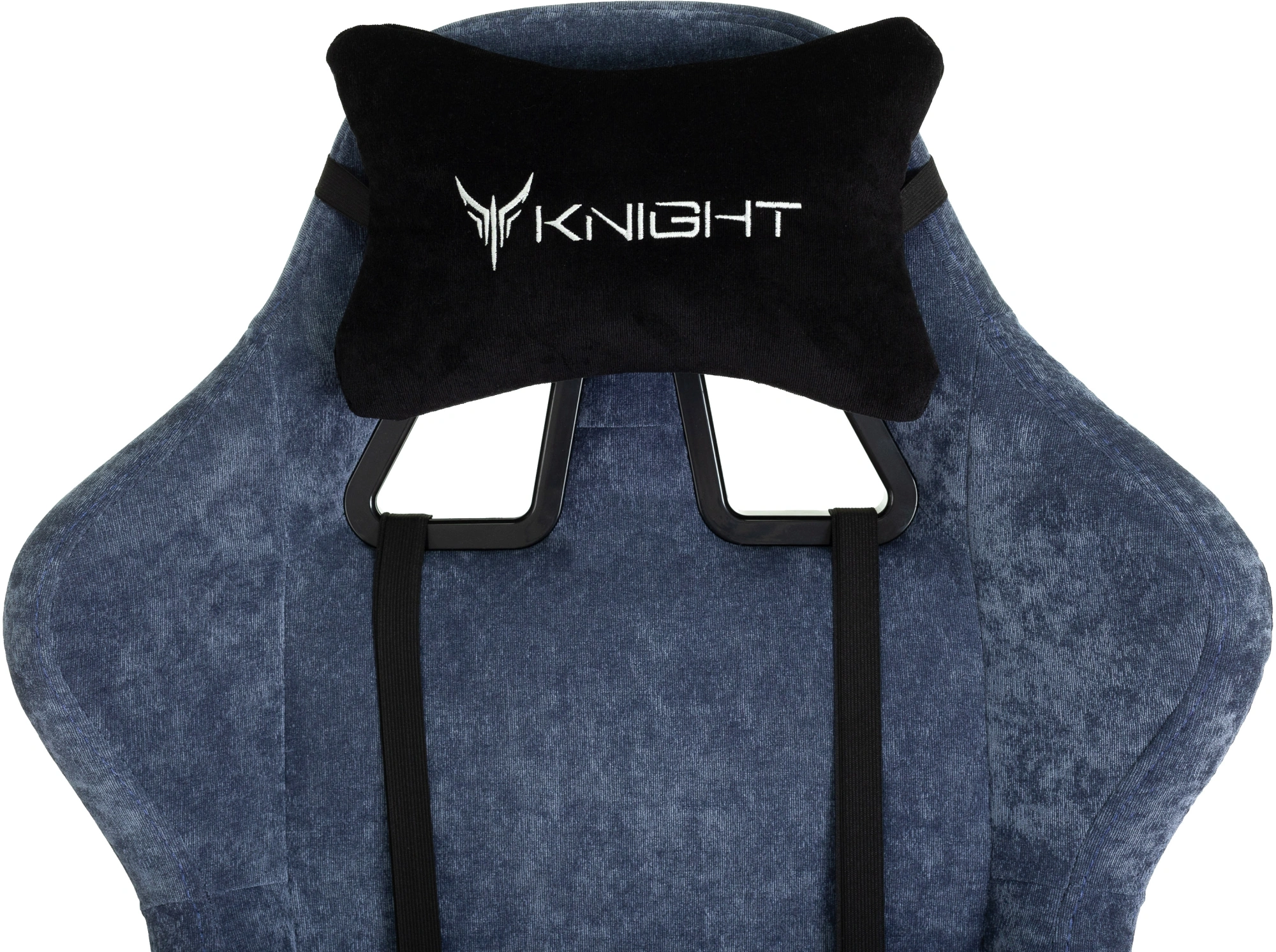 Кресло игровое Knight Terminator синий Light-27 крестов. металл — миниатюра 11