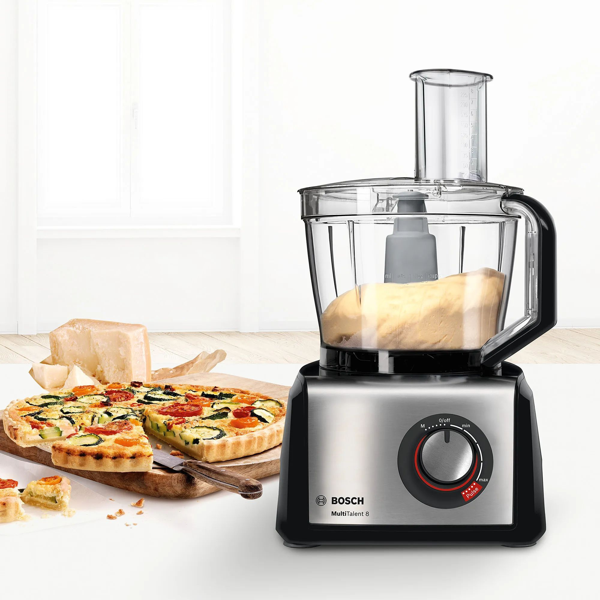 Кухонный комбайн Bosch MC812M865 1250Вт серебристый — миниатюра 4