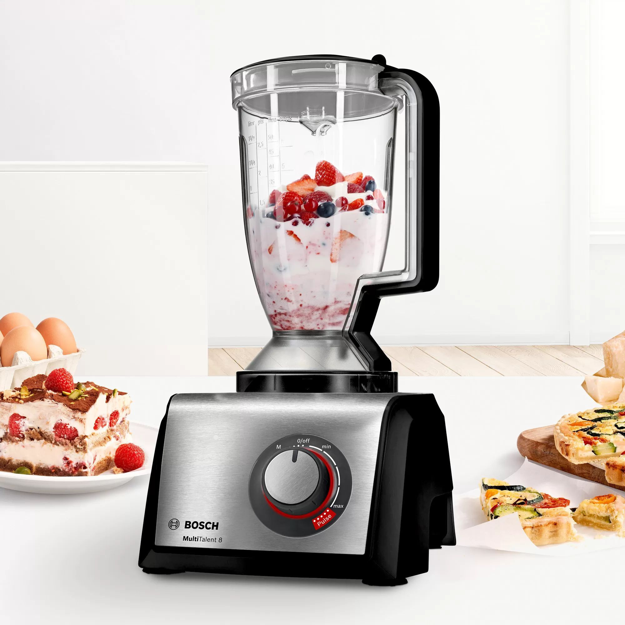 Кухонный комбайн Bosch MC812M865 1250Вт серебристый — миниатюра 5