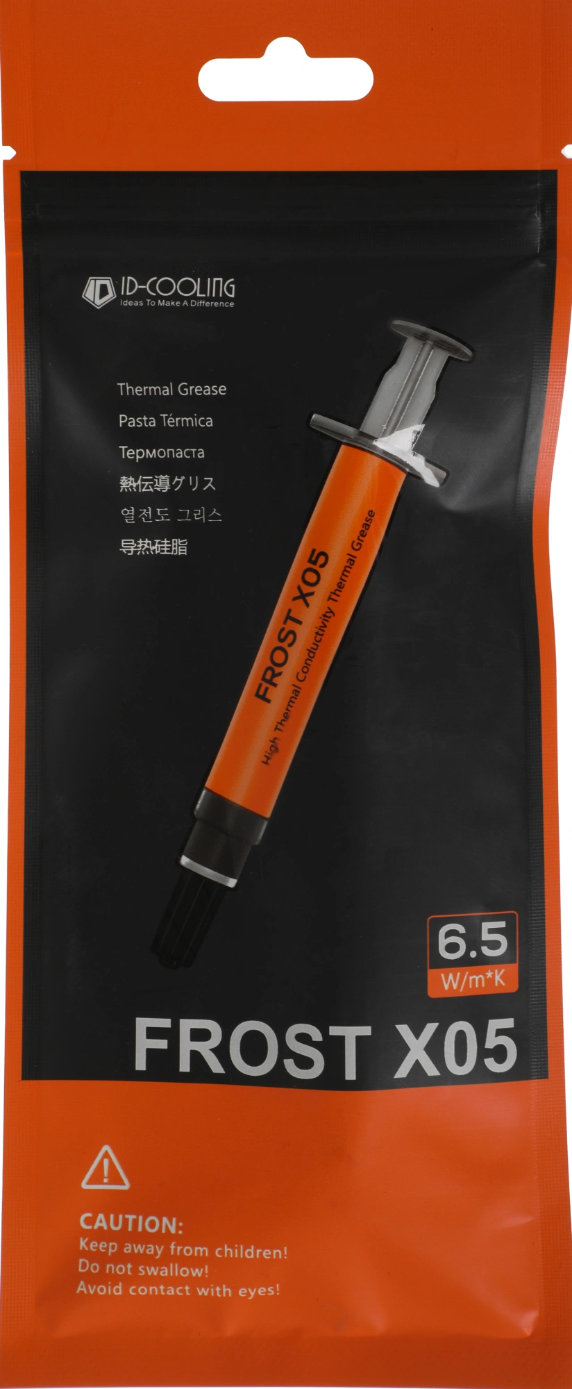 Термопаста ID-Cooling FROST X05 5g 6.5Вт/(м-К) шприц 5гр. — миниатюра 2