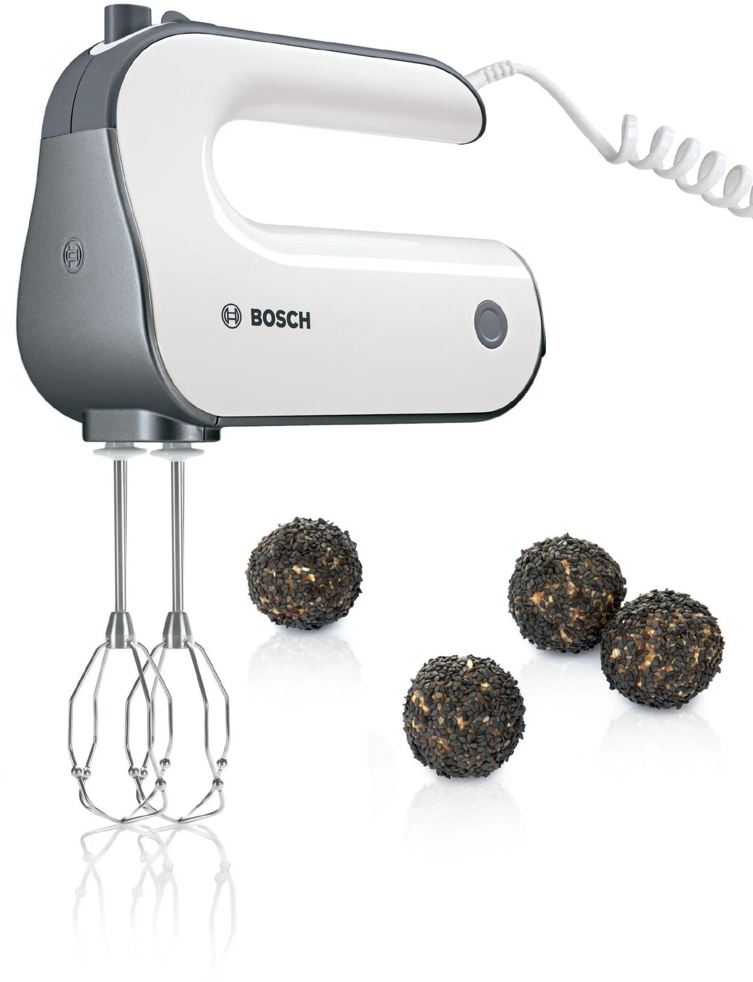 Миксер ручной Bosch MFQ49700 850Вт белый — миниатюра 3