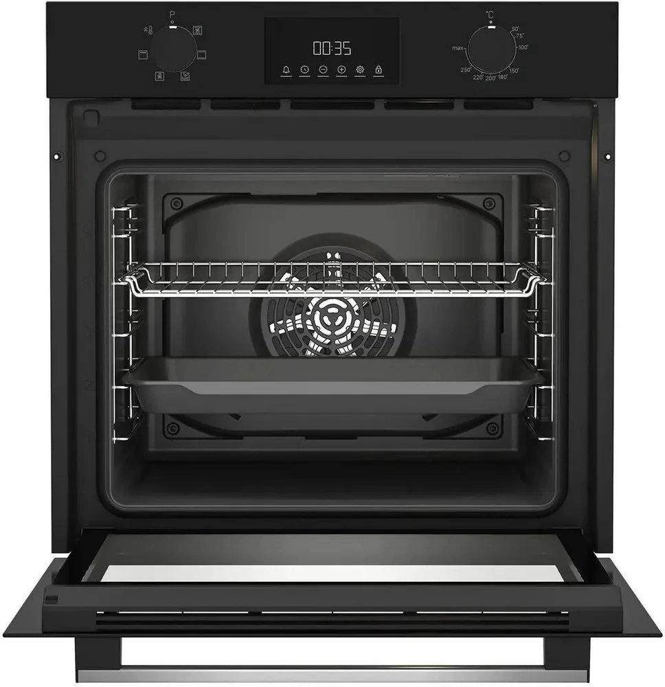 Духовой шкаф Электрический Indesit IFE 3644 BL черный — миниатюра 2