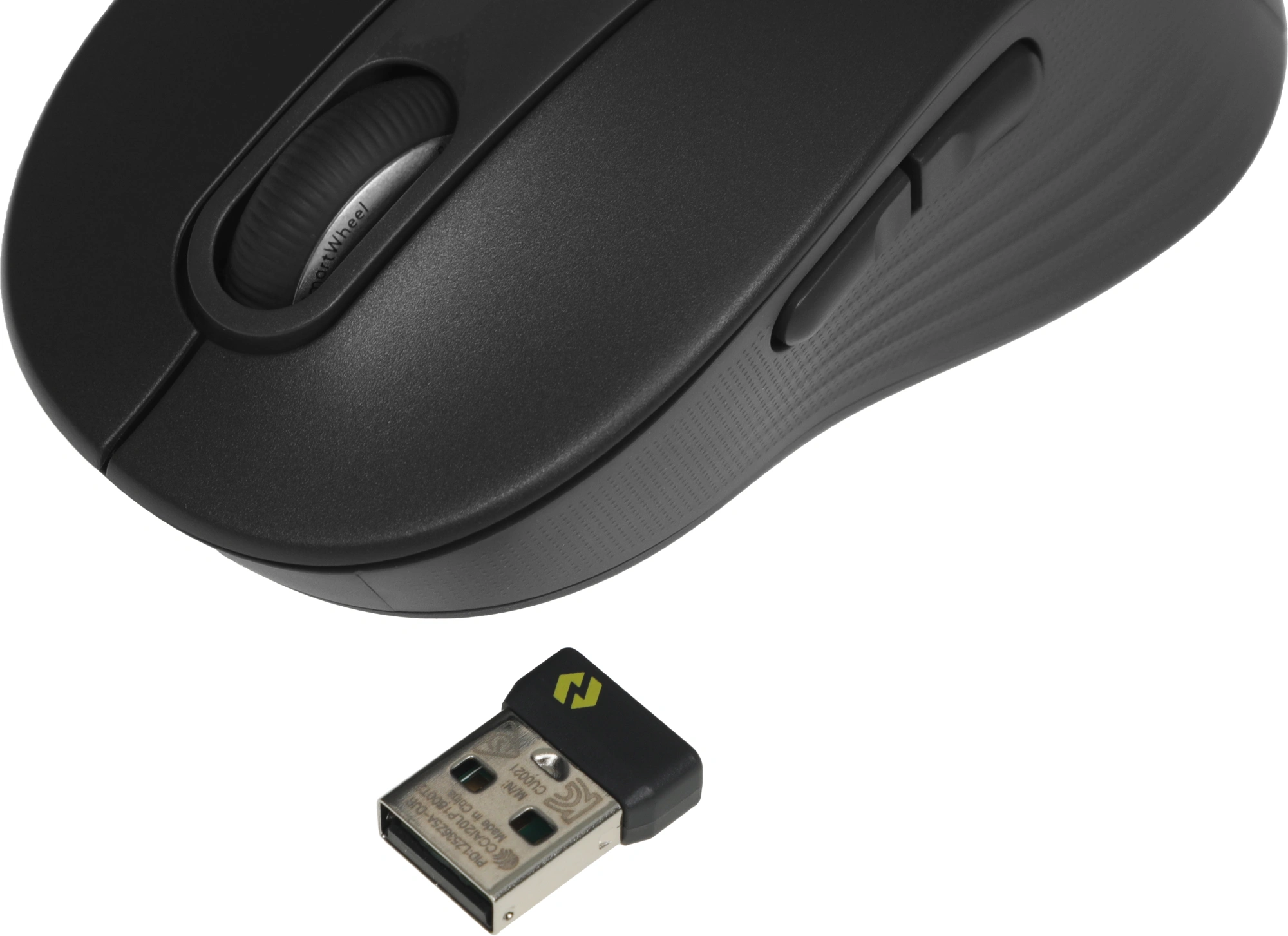 Мышь Logitech M650 графитовый оптическая 4000dpi беспров. BT/Radio USB 4but (910-006259) — миниатюра 5