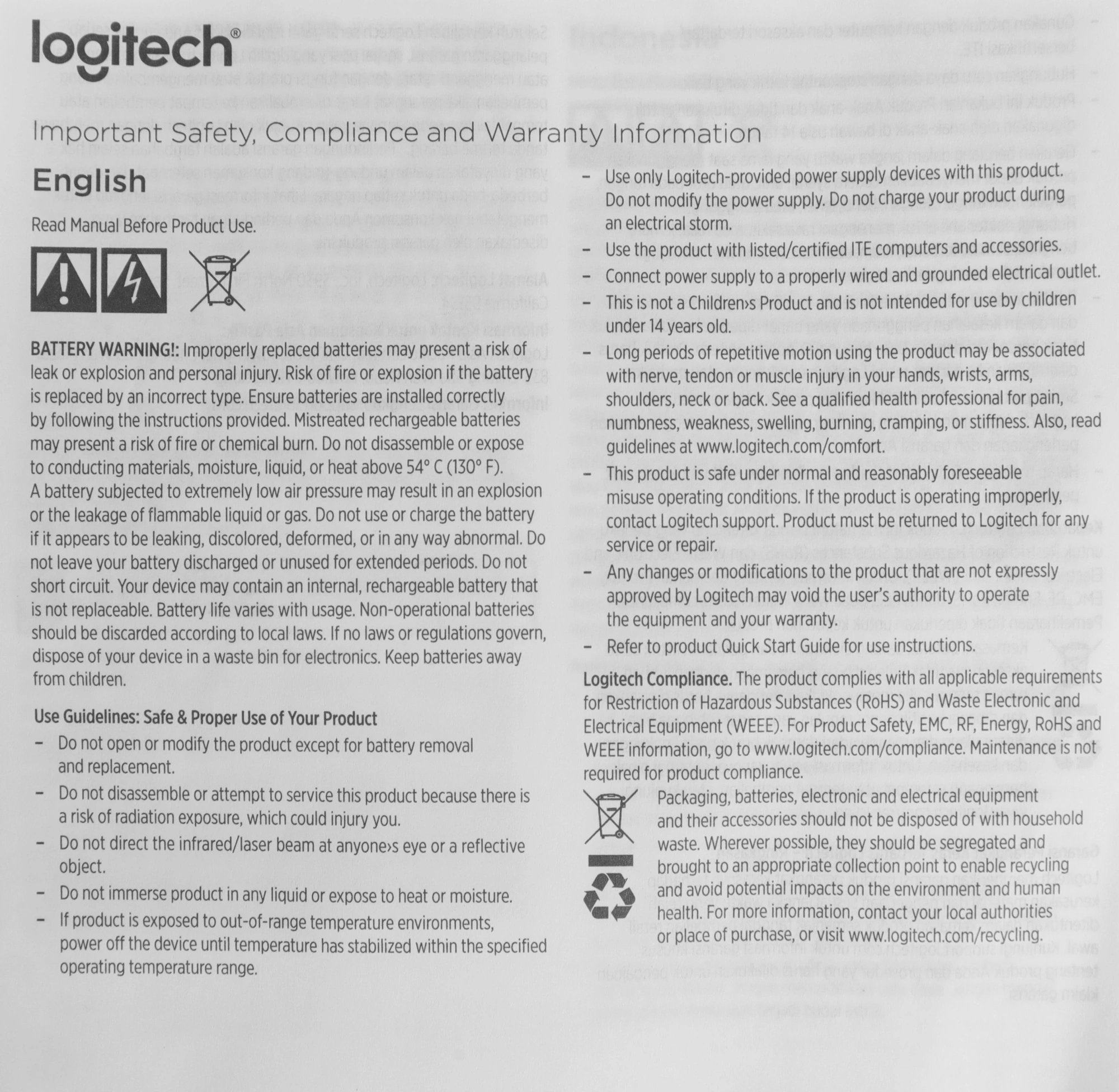 Мышь Logitech M650 графитовый оптическая 4000dpi беспров. BT/Radio USB 4but (910-006259) — миниатюра 13