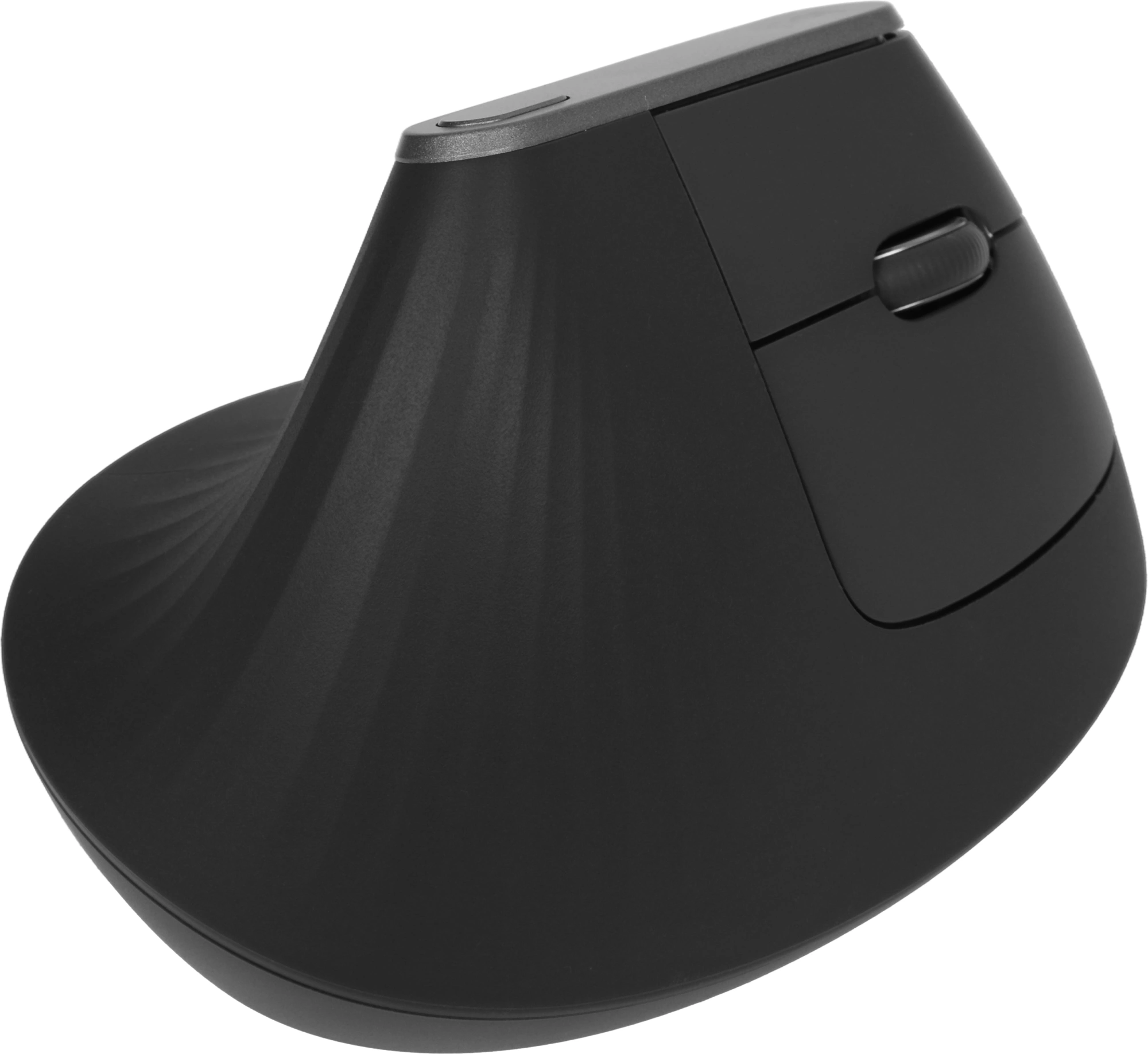 Мышь Logitech MX Vertical черный/серебристый оптическая 4000dpi беспров. BT/Radio USB 4but (910-005449) — миниатюра 3