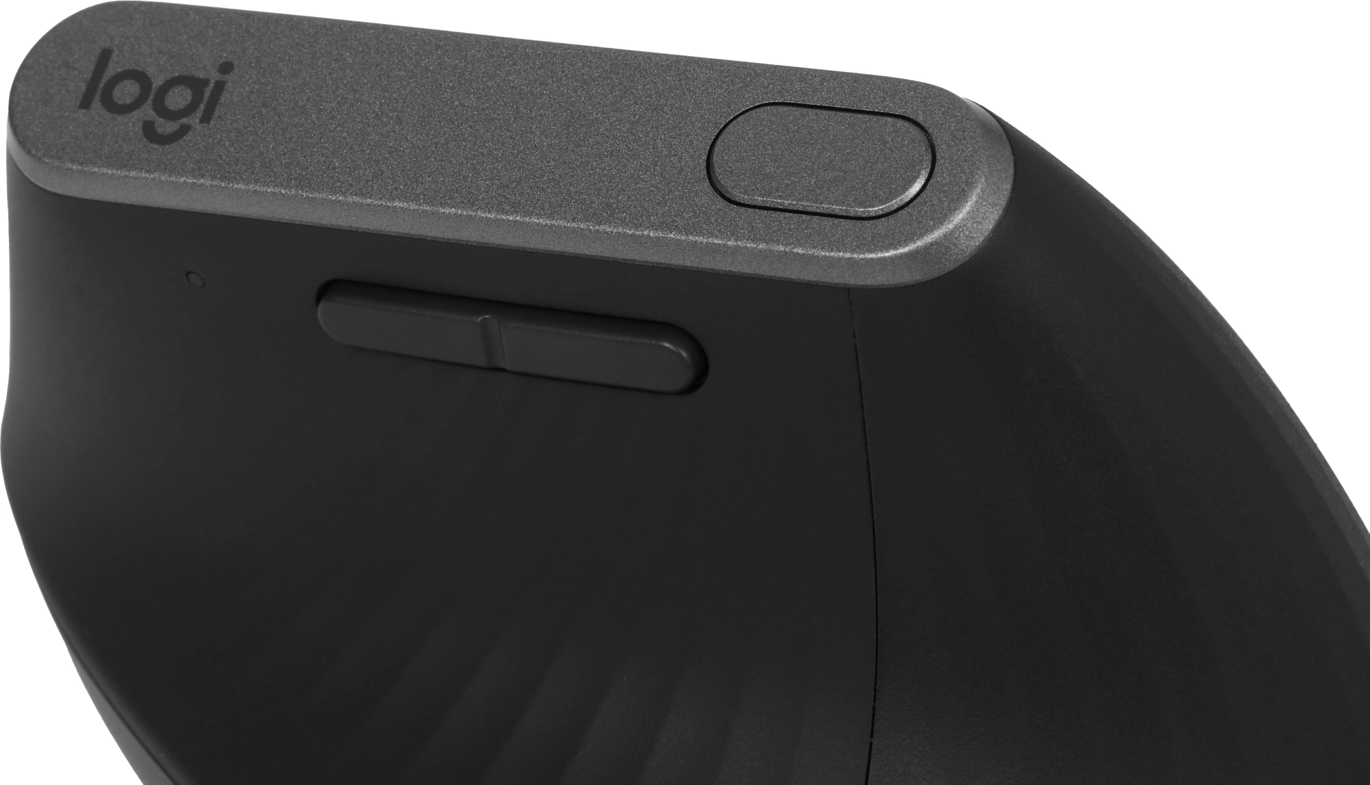 Мышь Logitech MX Vertical черный/серебристый оптическая 4000dpi беспров. BT/Radio USB 4but (910-005449) — миниатюра 6