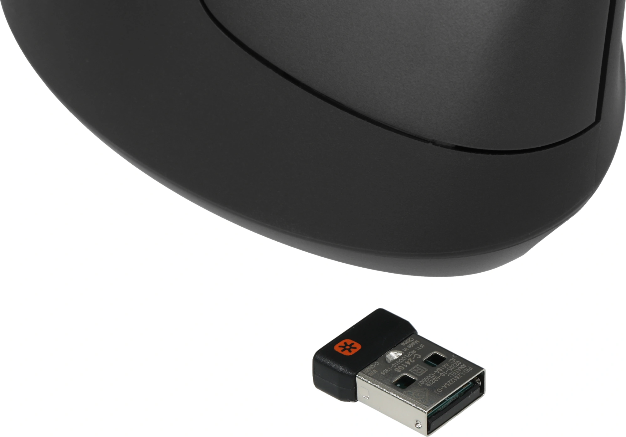 Мышь Logitech MX Vertical черный/серебристый оптическая 4000dpi беспров. BT/Radio USB 4but (910-005449) — миниатюра 11