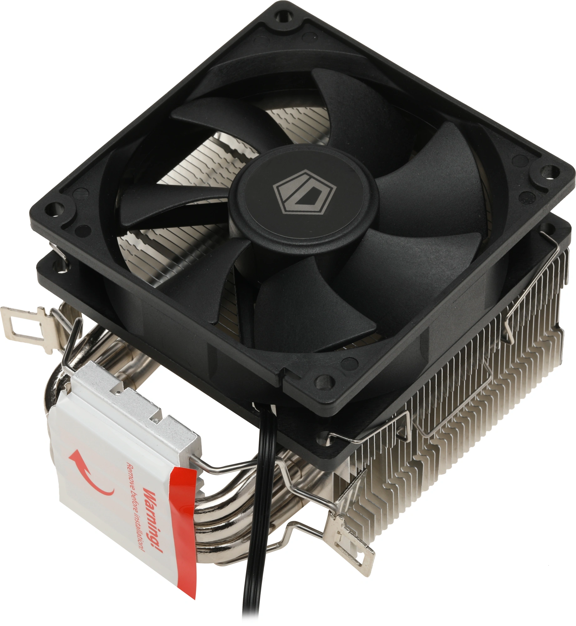 Устройство охлаждения(кулер) ID-Cooling SE-903-SD V3 Soc-AM5/AM4/1200/1700/1851 черный 3-pin 23dB Al+Cu 130W 370gr Ret — миниатюра 10