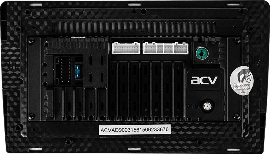 Автомагнитола ACV AD-9003 (V2) 2DIN 4x50Вт USB 2.0 AUX 2048Mb Android 9" WiFi 2 (43142) — миниатюра 5