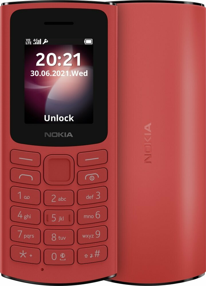 Мобильный телефон Nokia 105 (TA-1557 )DS EAC 0.048 (1GF019CPB1C02)