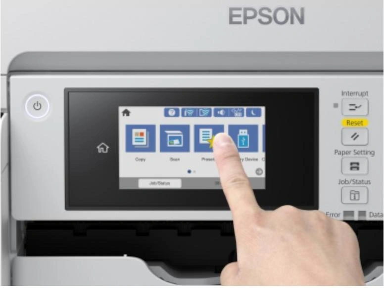 МФУ струйный Epson M15180 (C11CJ41408/407/406) A3+ Duplex WiFi черный — миниатюра 2