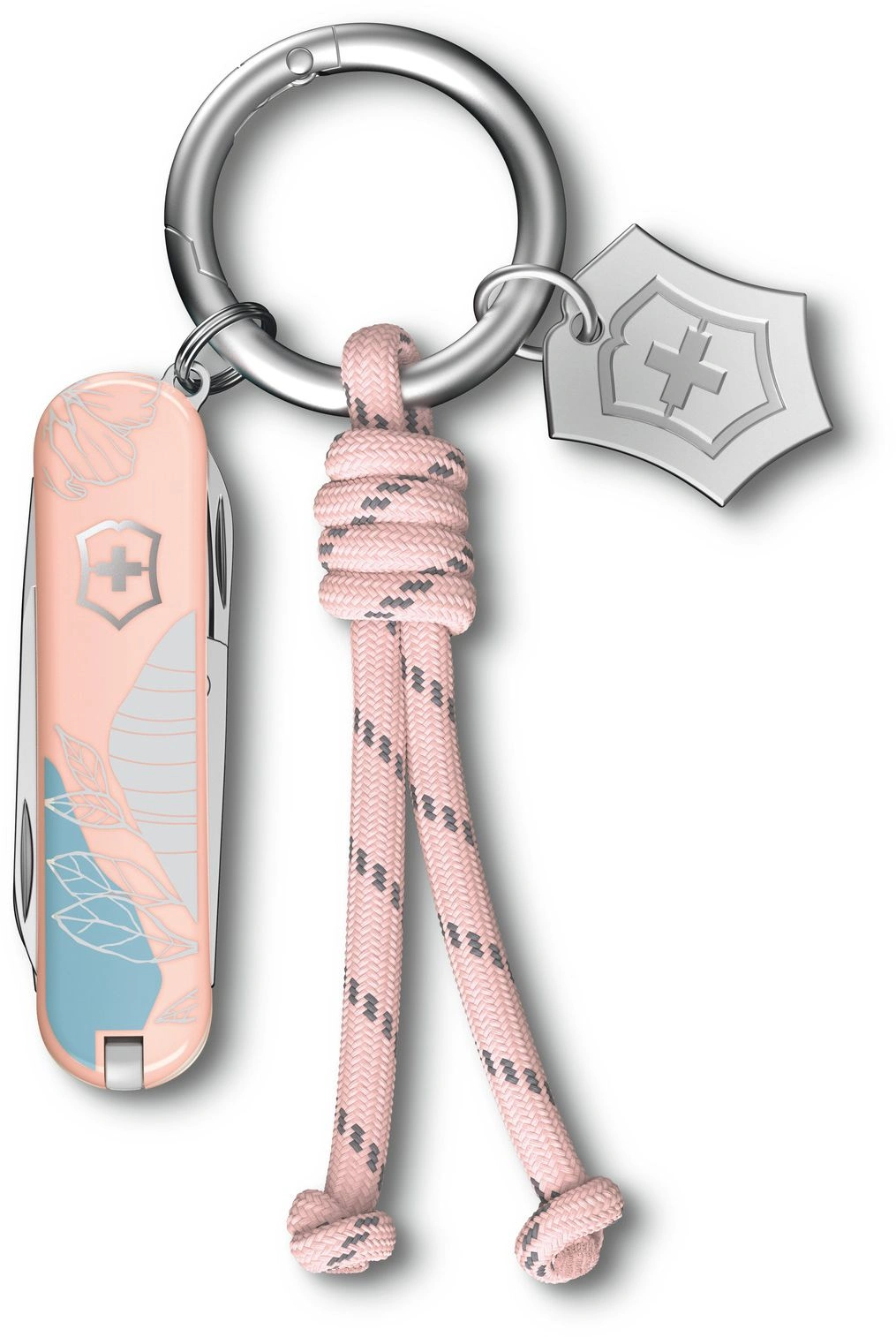 Нож перочинный Victorinox Classic SD Paris Style (0.6223.E221) 58мм 7функц. розовый подар.коробка в комплекте: шнурок — миниатюра 2