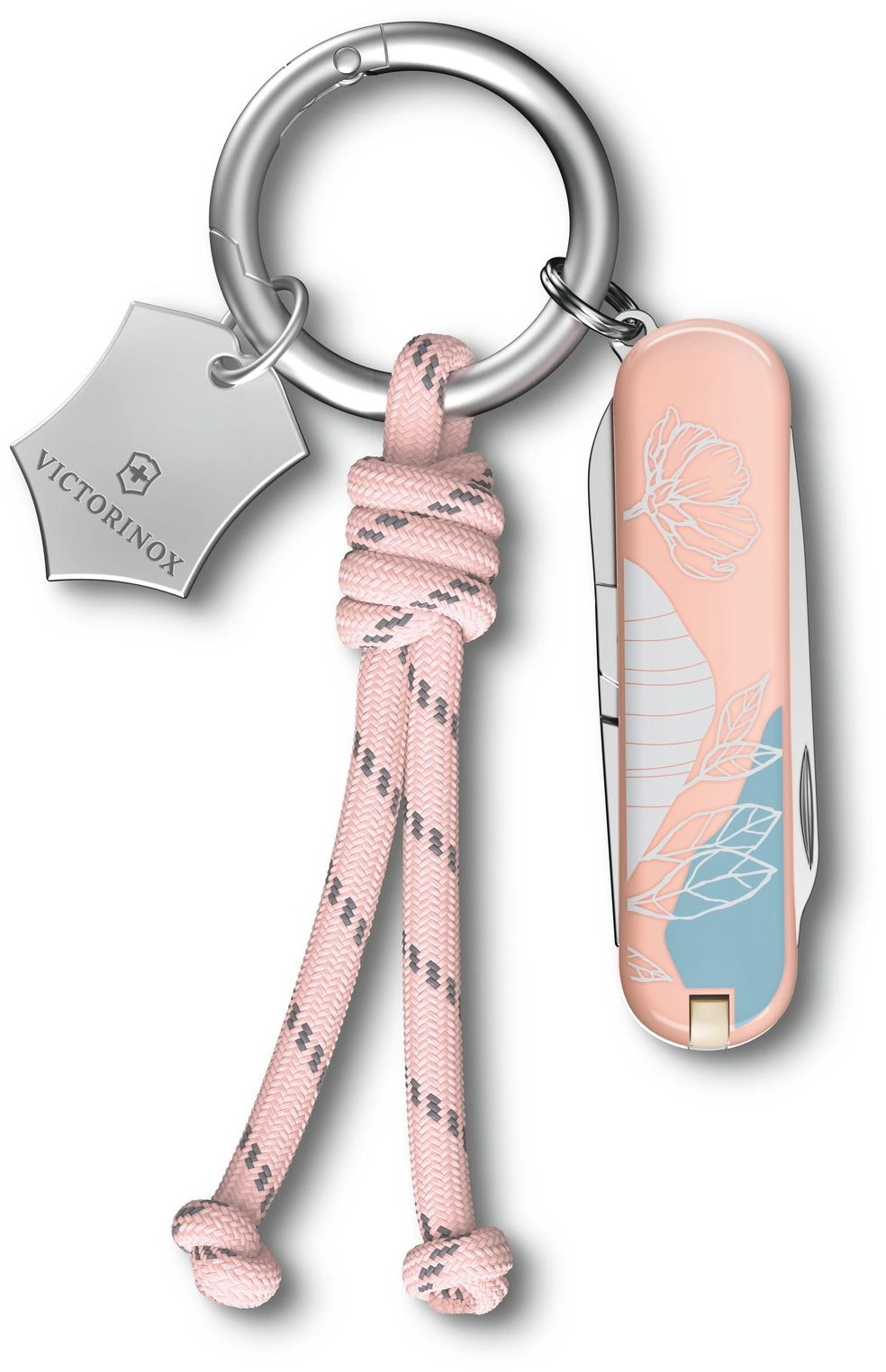 Нож перочинный Victorinox Classic SD Paris Style (0.6223.E221) 58мм 7функц. розовый подар.коробка в комплекте: шнурок — миниатюра 3