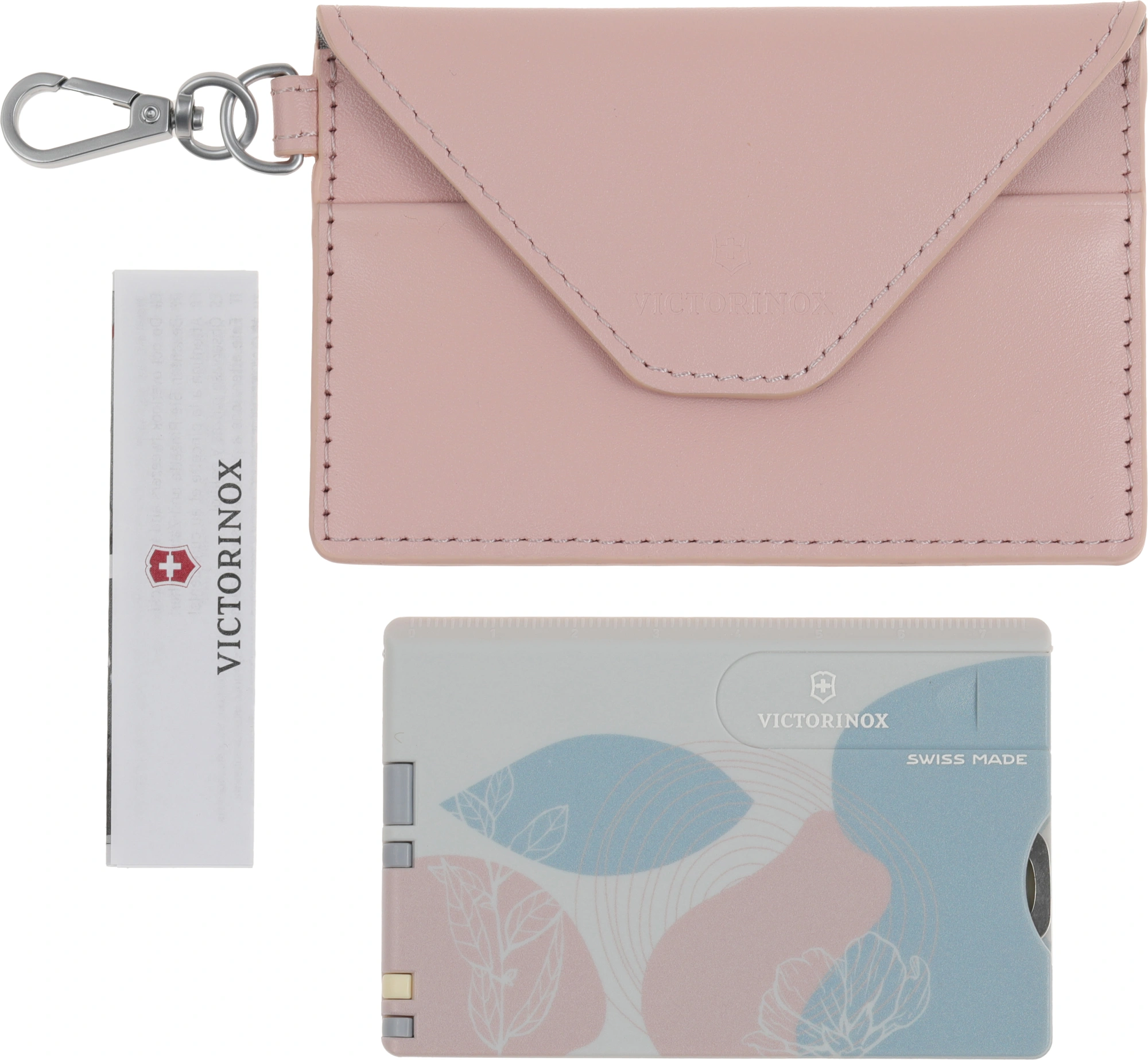 Швейцарская карта Victorinox Swiss Card Classic Paris Style (0.7100.E221) розовый коробка подарочная — миниатюра 8