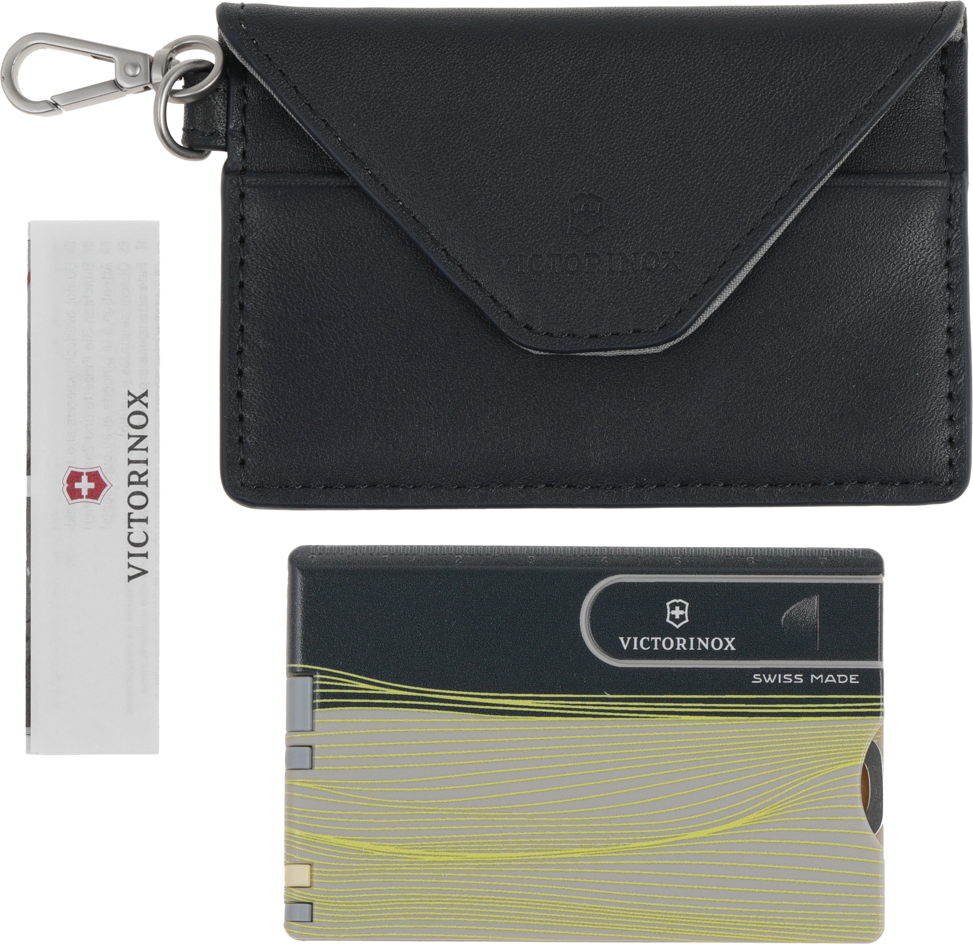 Швейцарская карта Victorinox Swiss Card Classic New York Style (0.7100.E223) серый коробка подарочная — миниатюра 5