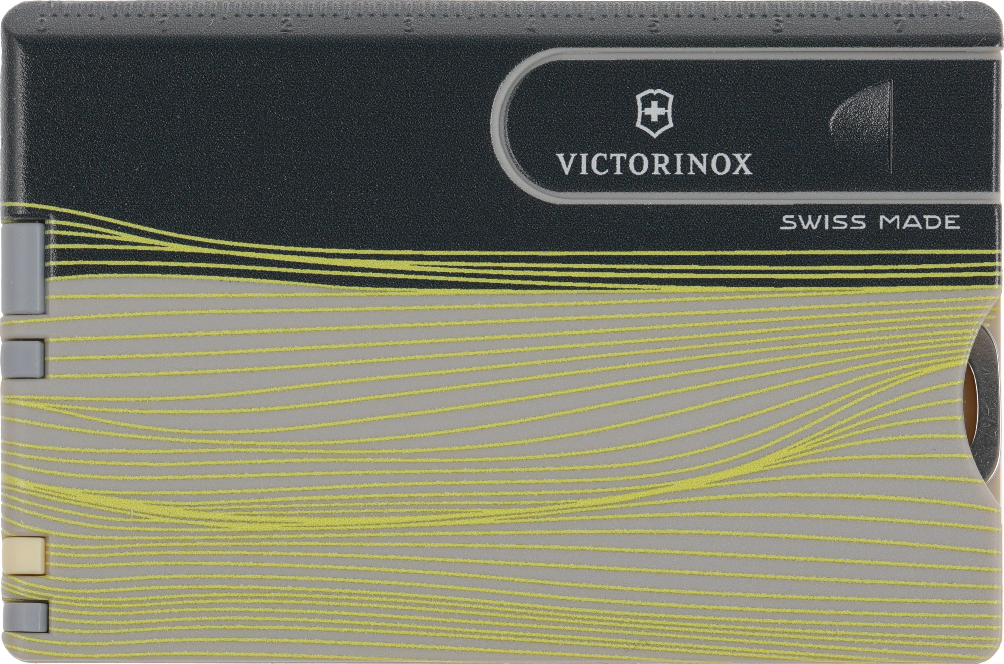 Швейцарская карта Victorinox Swiss Card Classic New York Style (0.7100.E223) серый коробка подарочная — миниатюра 6